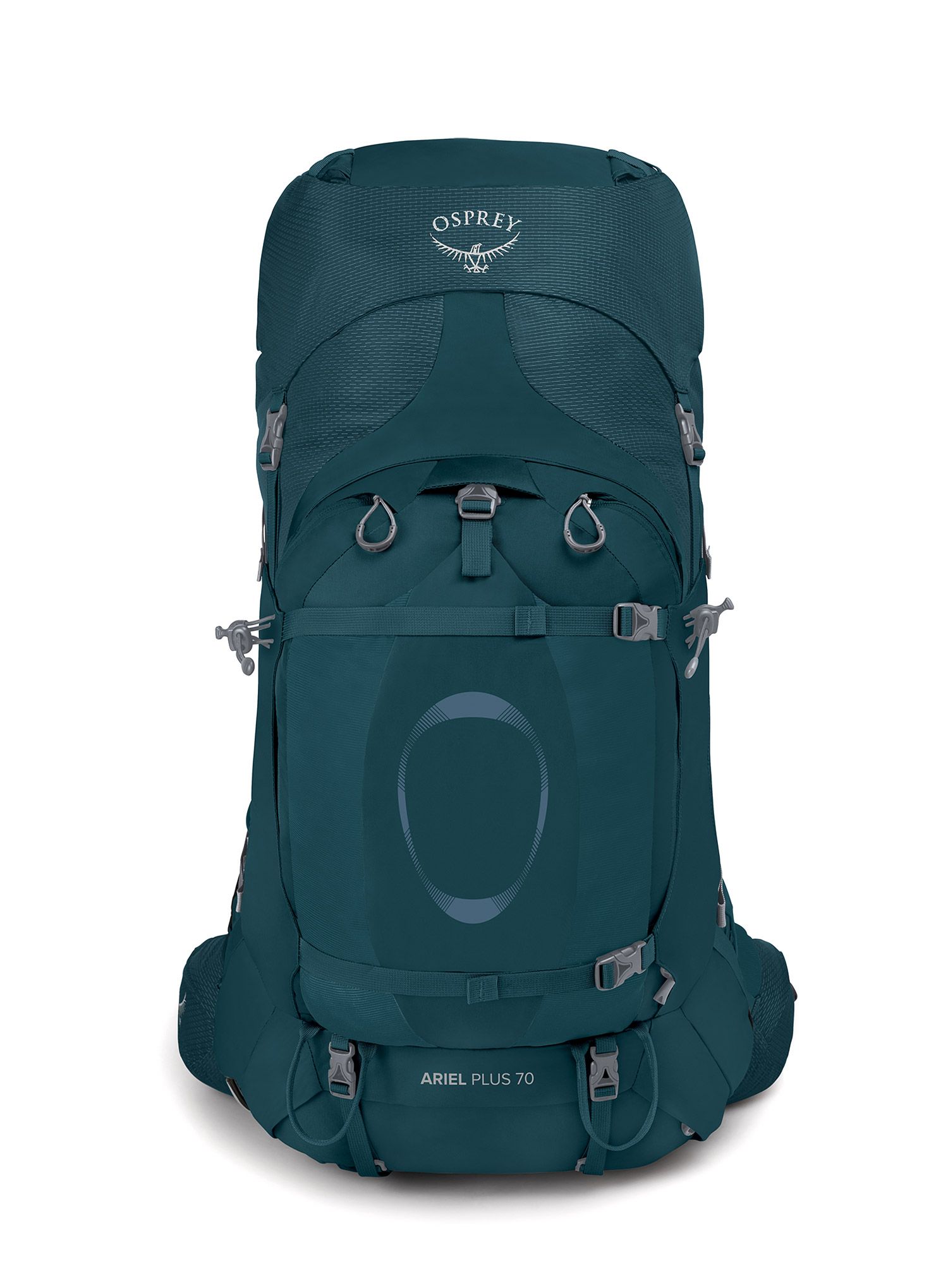 Ženski pohodniški nahrbtnik Osprey Ariel Plus 70 - night jungle blue