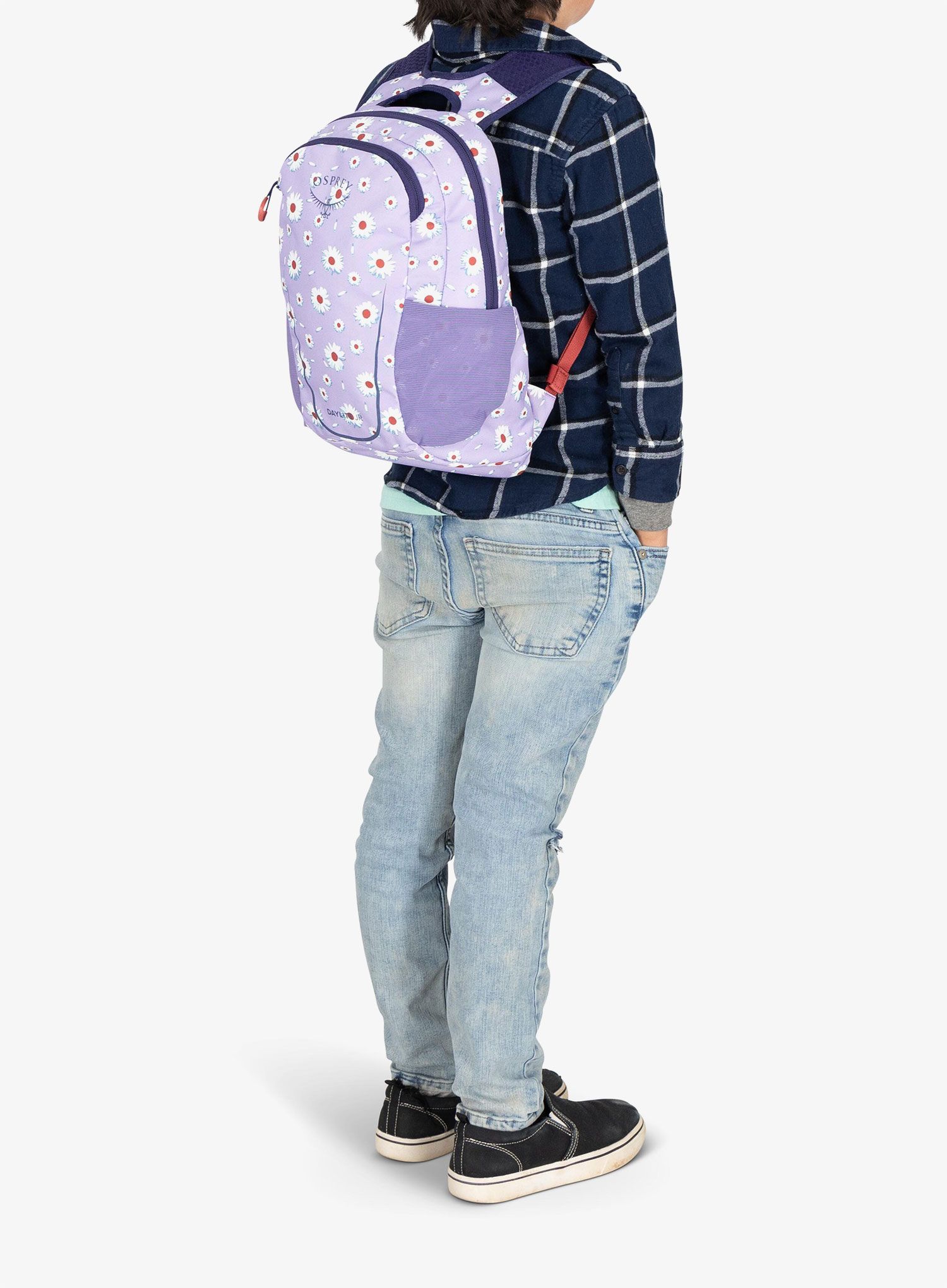 Otroški nahrbtnik Osprey Daylite Jr. Pack - daisy print/euphoria purple