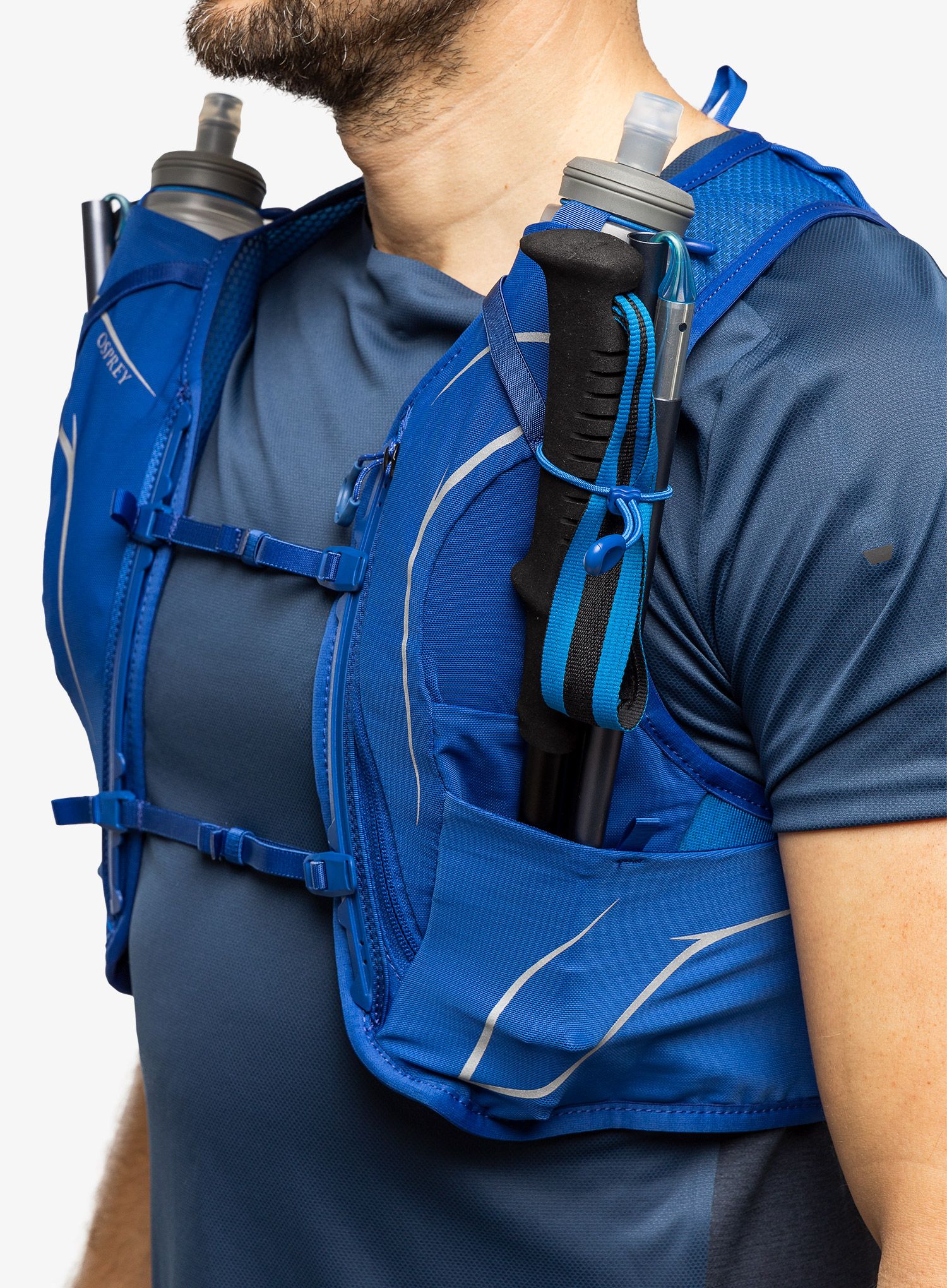 Tekaški brezrokavnik Osprey Duro 6 - blue sky