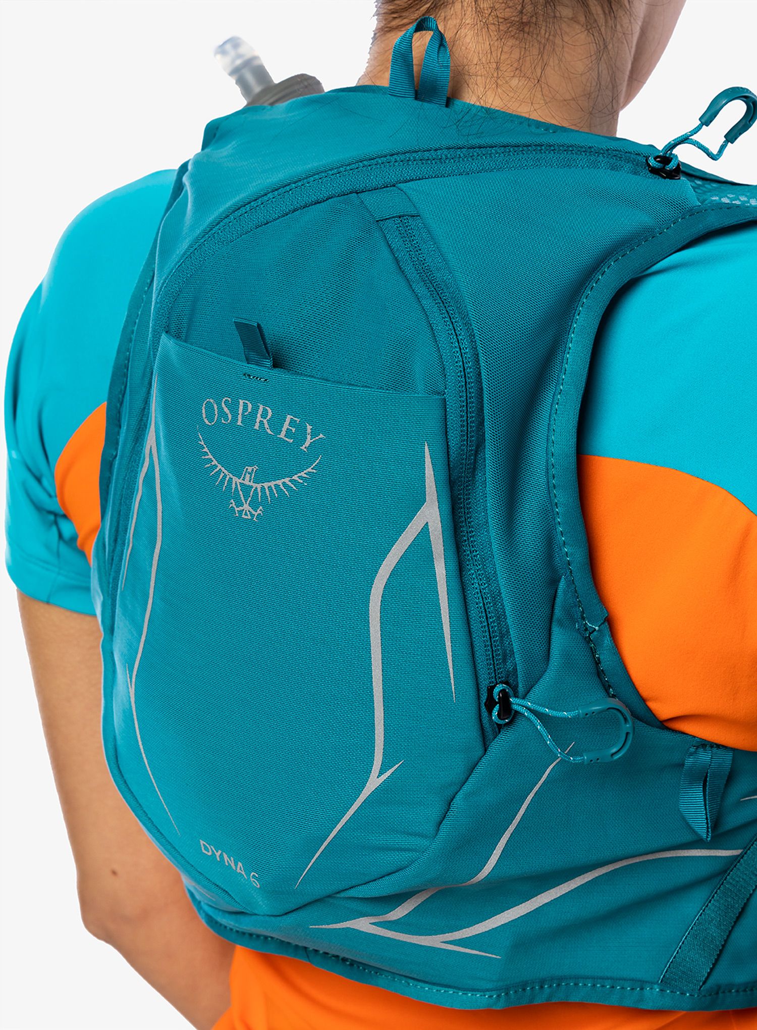 Tekaški brezrokavnik Osprey Dyna 6 - verdigris green