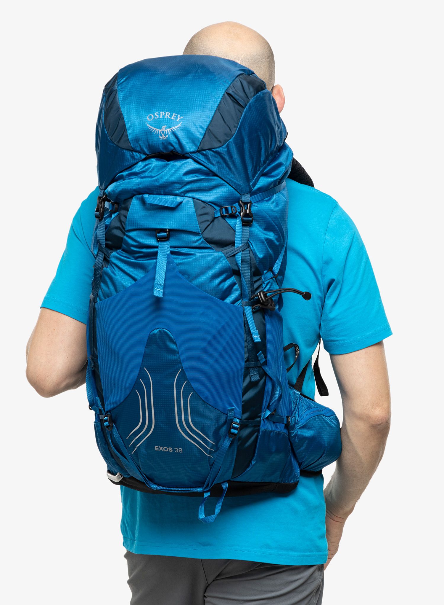 Pohodniški nahrbtnik Osprey Exos 38 - blue ribbon