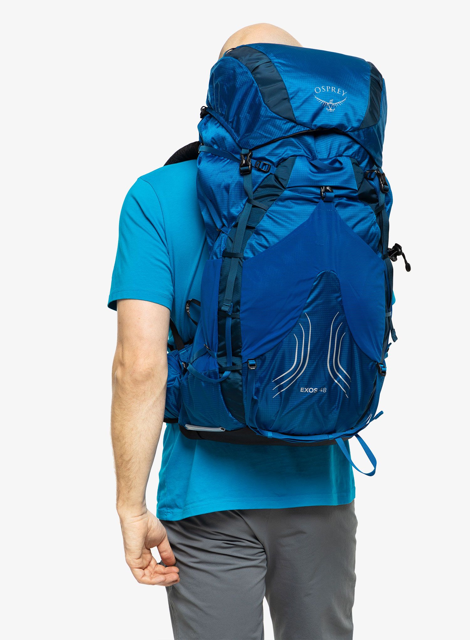 Pohodniški nahrbtnik Osprey Exos 48 - blue ribbon