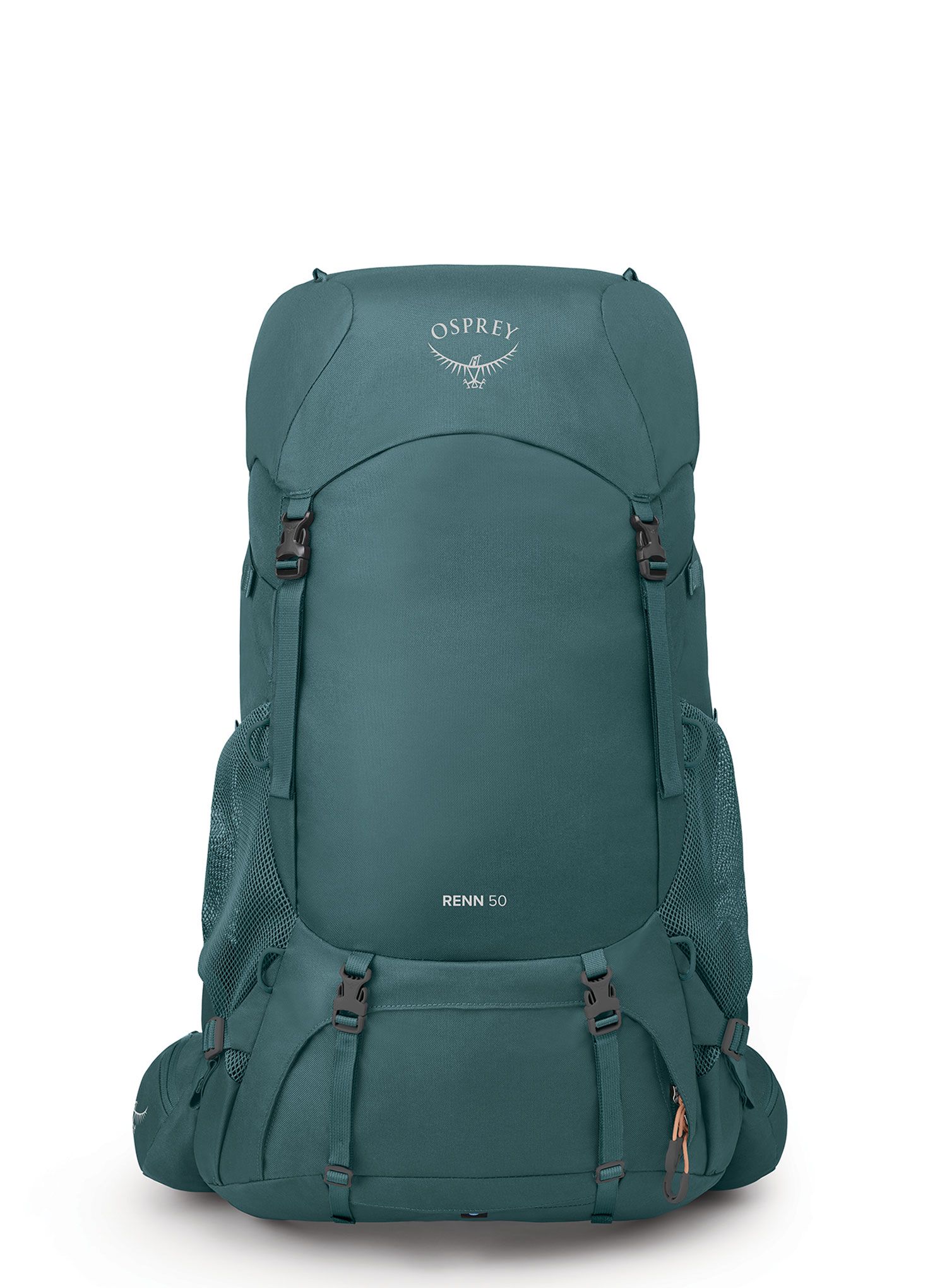 Ženski pohodniški nahrbtnik Osprey Renn 50 - cascade blue/melon orange