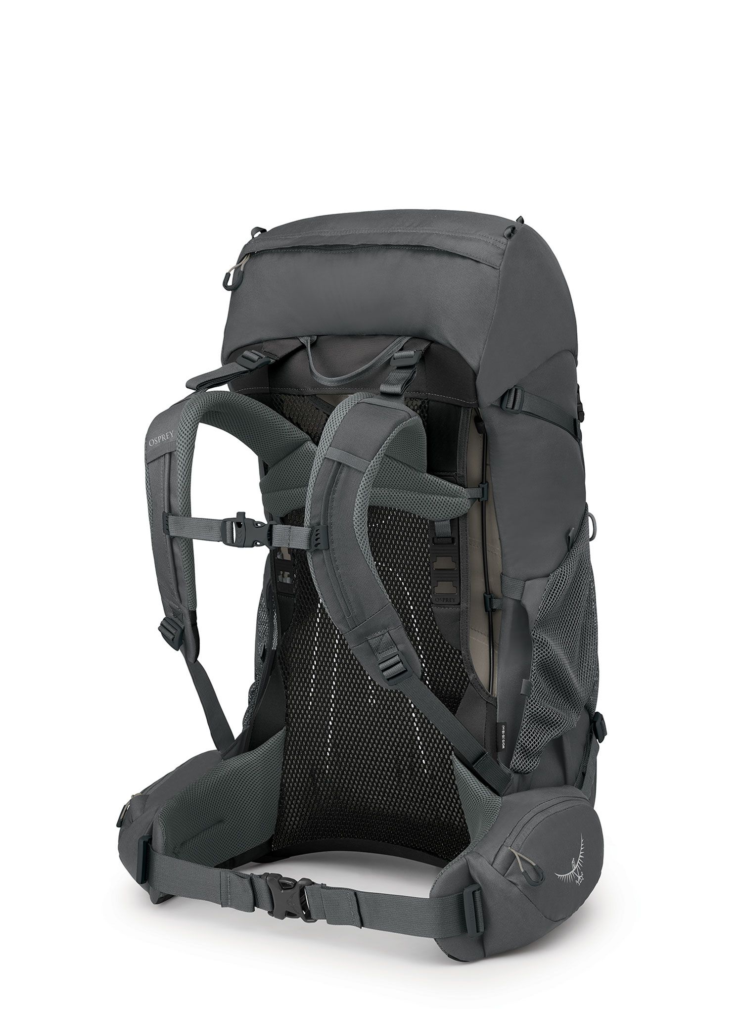 Ženski pohodniški nahrbtnik Osprey Renn 50 - dark charcoal/gray wolf