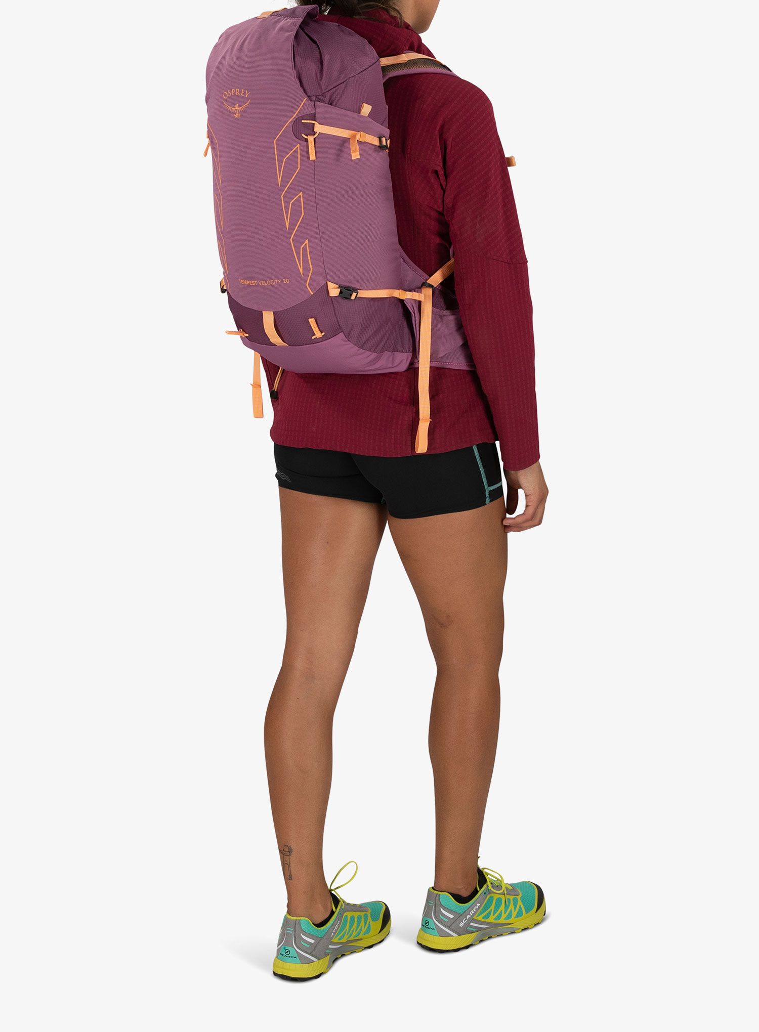 Ženski pohodniški nahrbtnik Osprey Tempest Velocity 20  - pashmina/melon