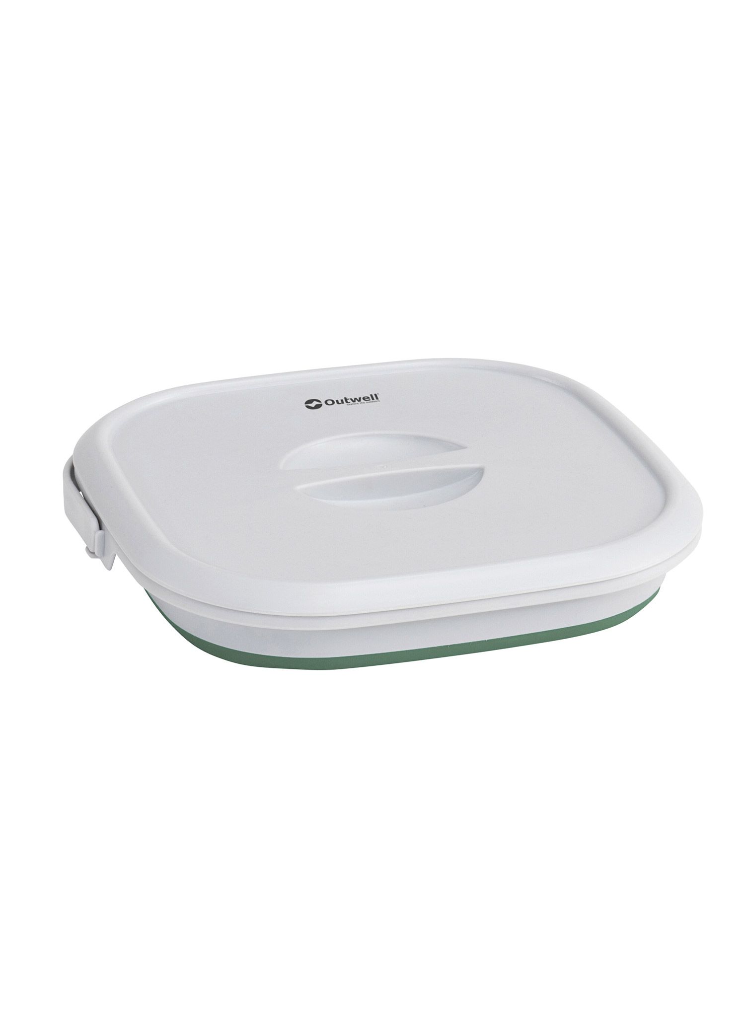 Vedro Outwell Collaps Bucket Square w/lid - shadow green