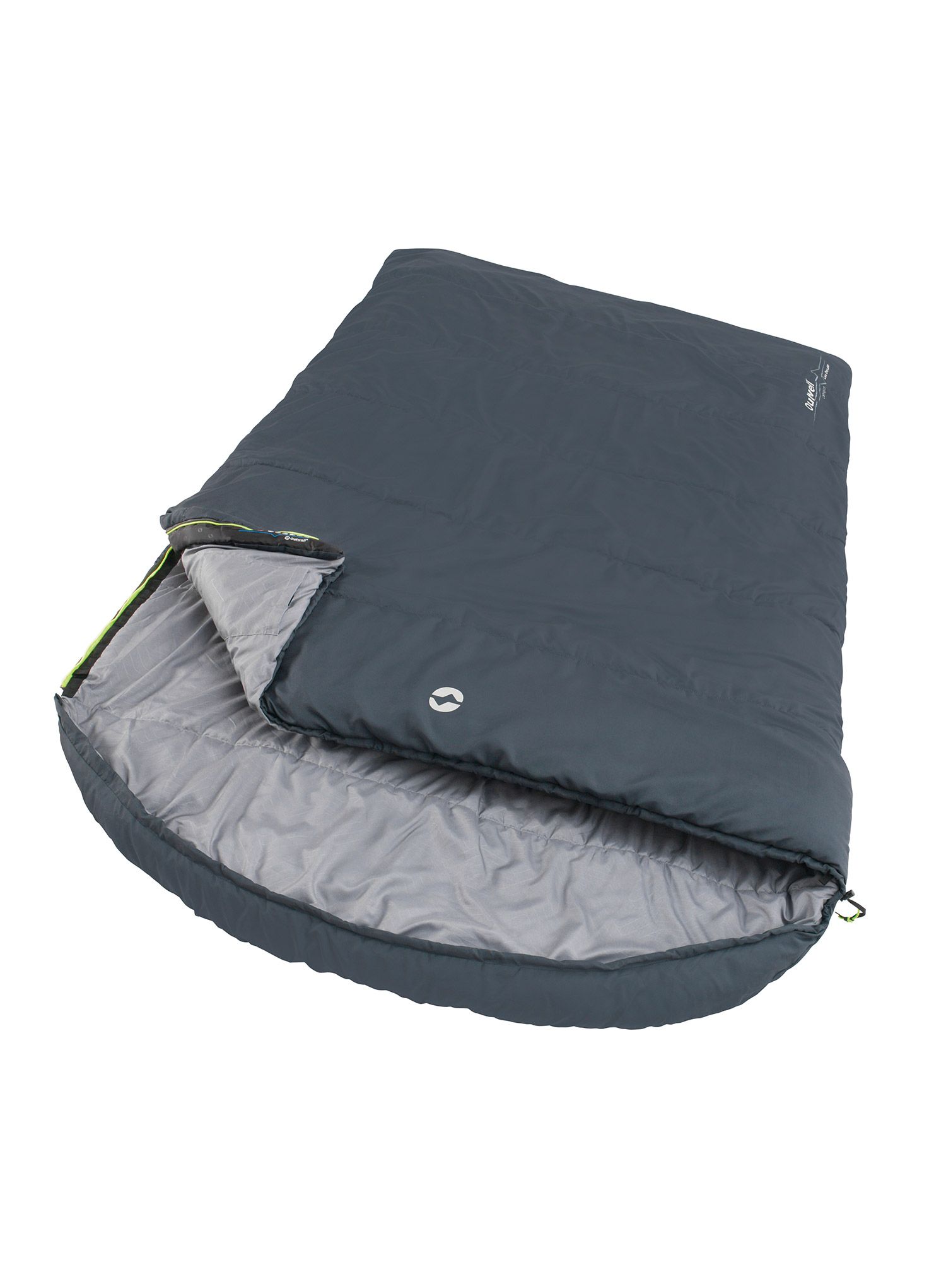 Dvojna spalna vreča Outwell Campion Lux Double (195 cm) - dark grey