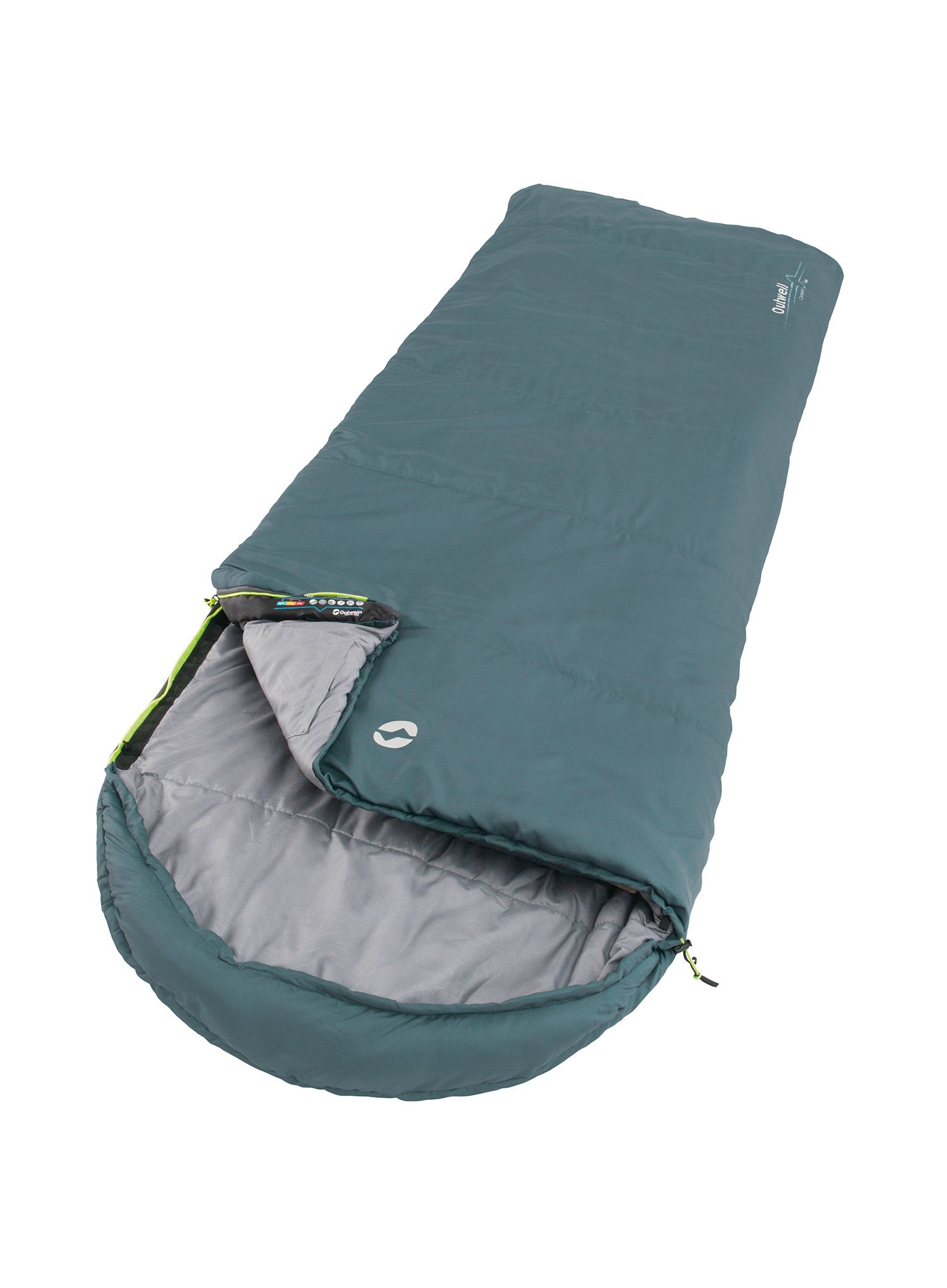 Spalna vreča Outwell Campion Lux (195 cm) - teal
