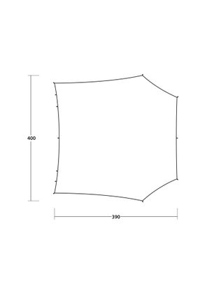 Ponjava Outwell Canopy Tarp L - grey