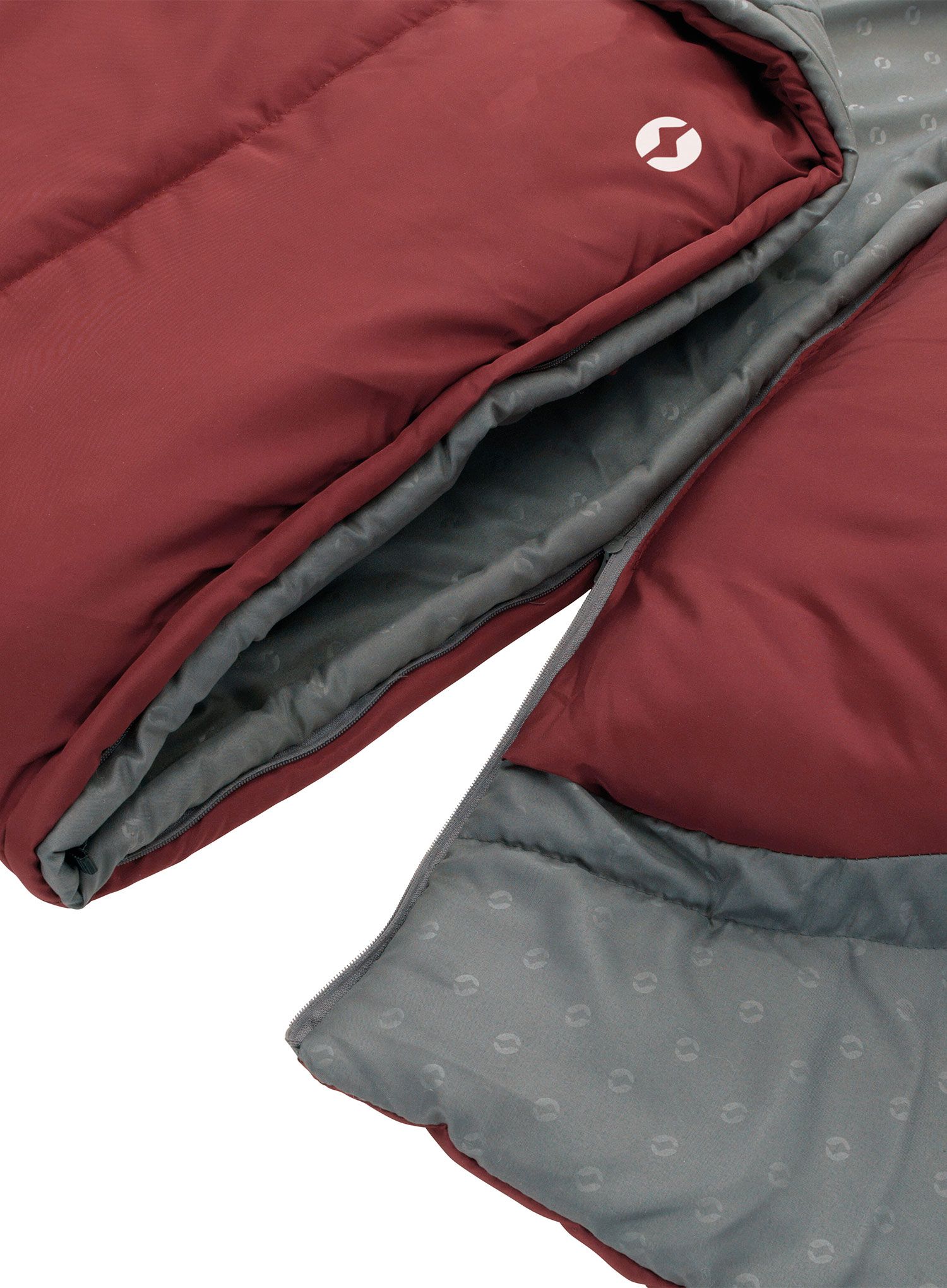 Spalna vreča Outwell Contour Lux (190 cm) - red/red