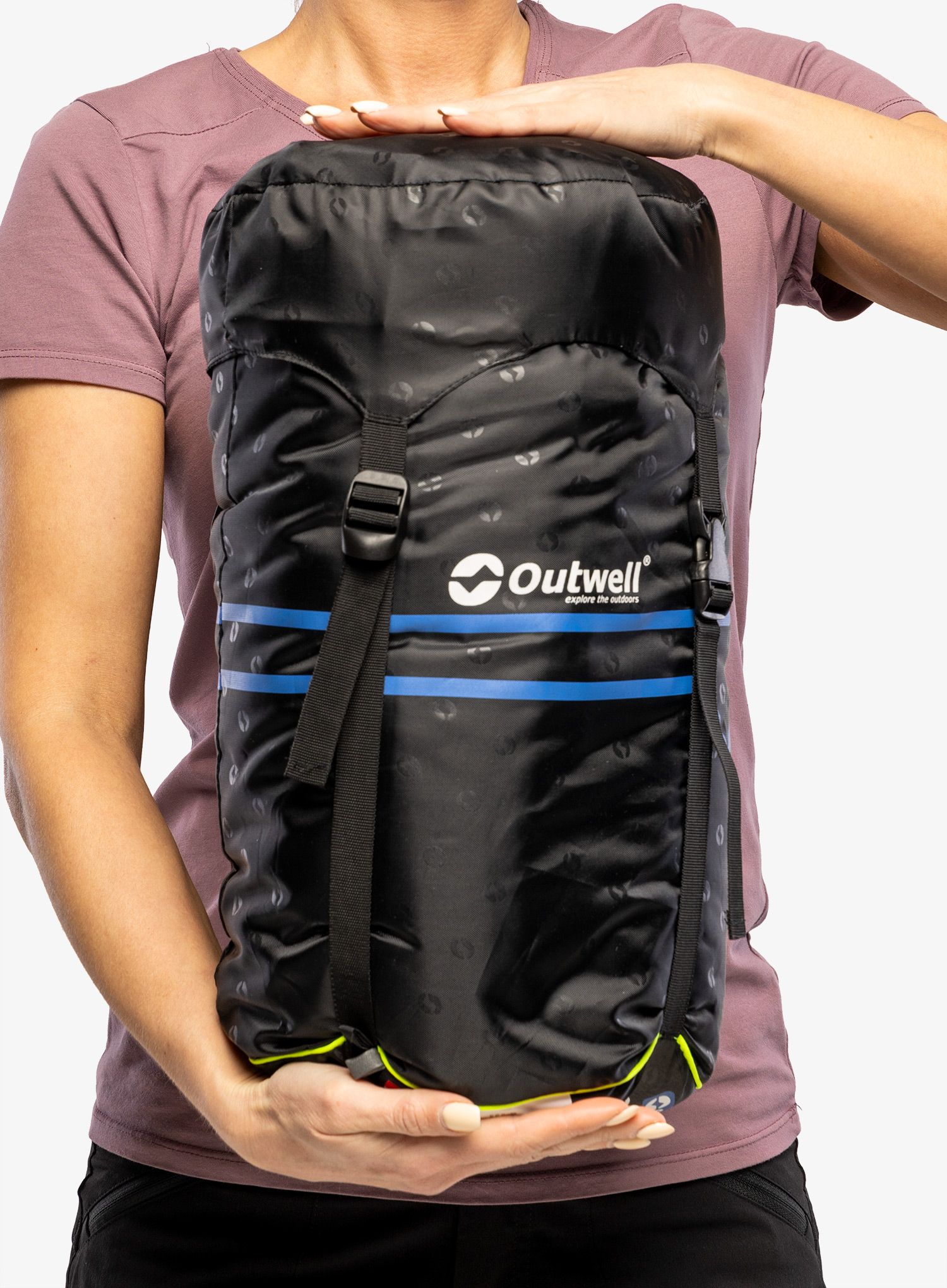 Spalna vreča Outwell Contour (190 cm) - midnight black