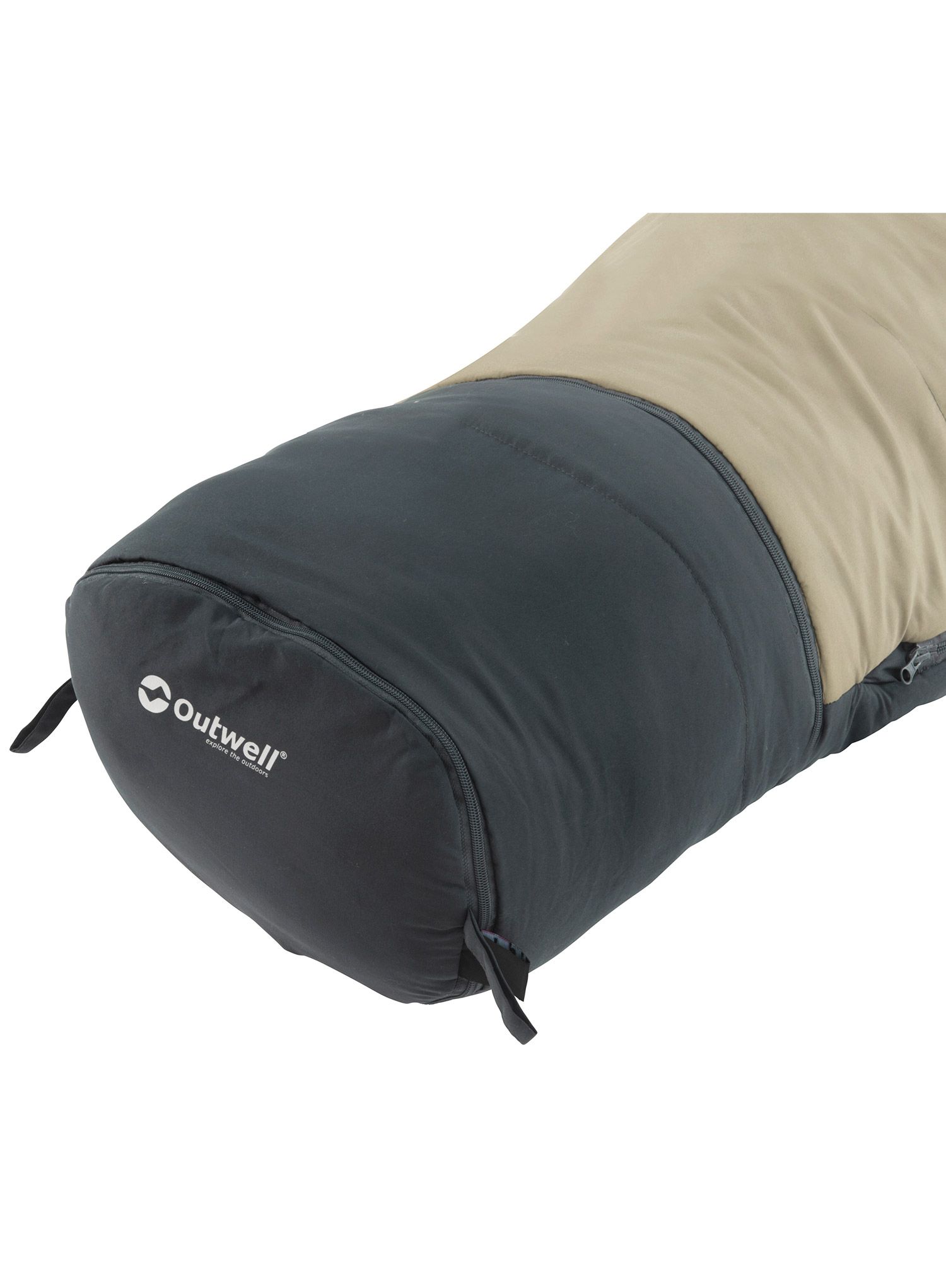 Otroška spalna vreča Outwell Convertible Junior (120-150 cm) - olive