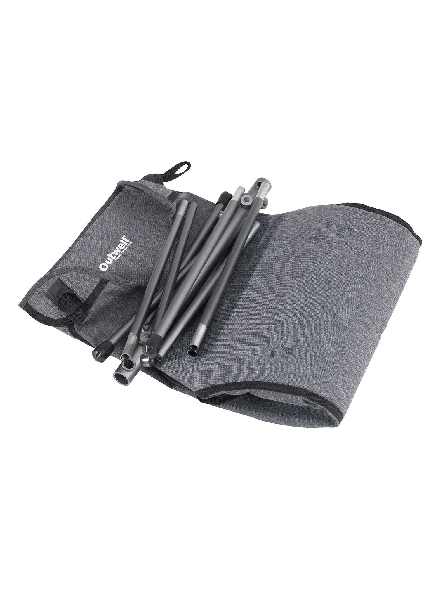 Stol za kampiranje Outwell Galtymore - black/grey