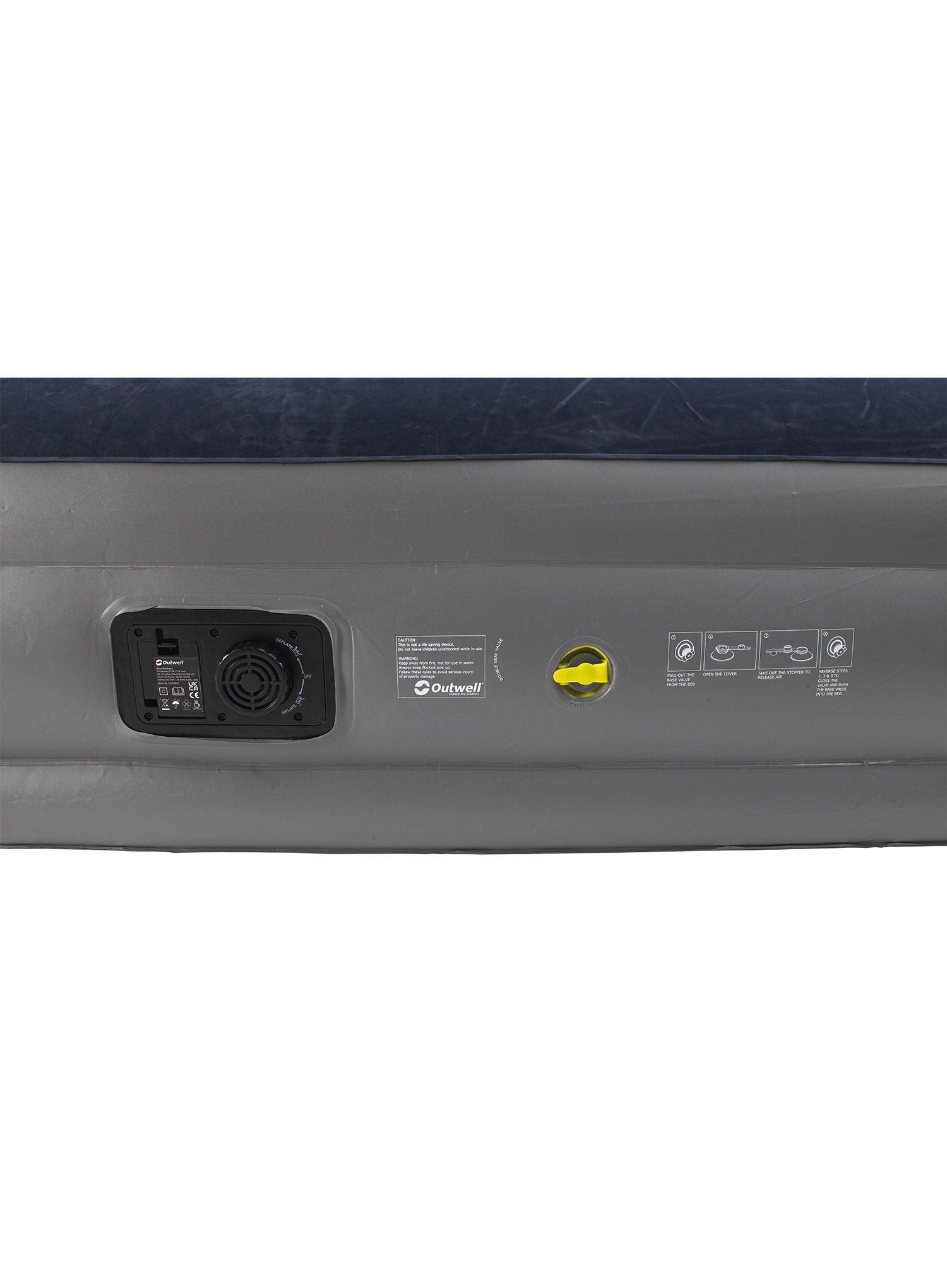 Vzmetnica Outwell Superior Double w. Built-In Pump
