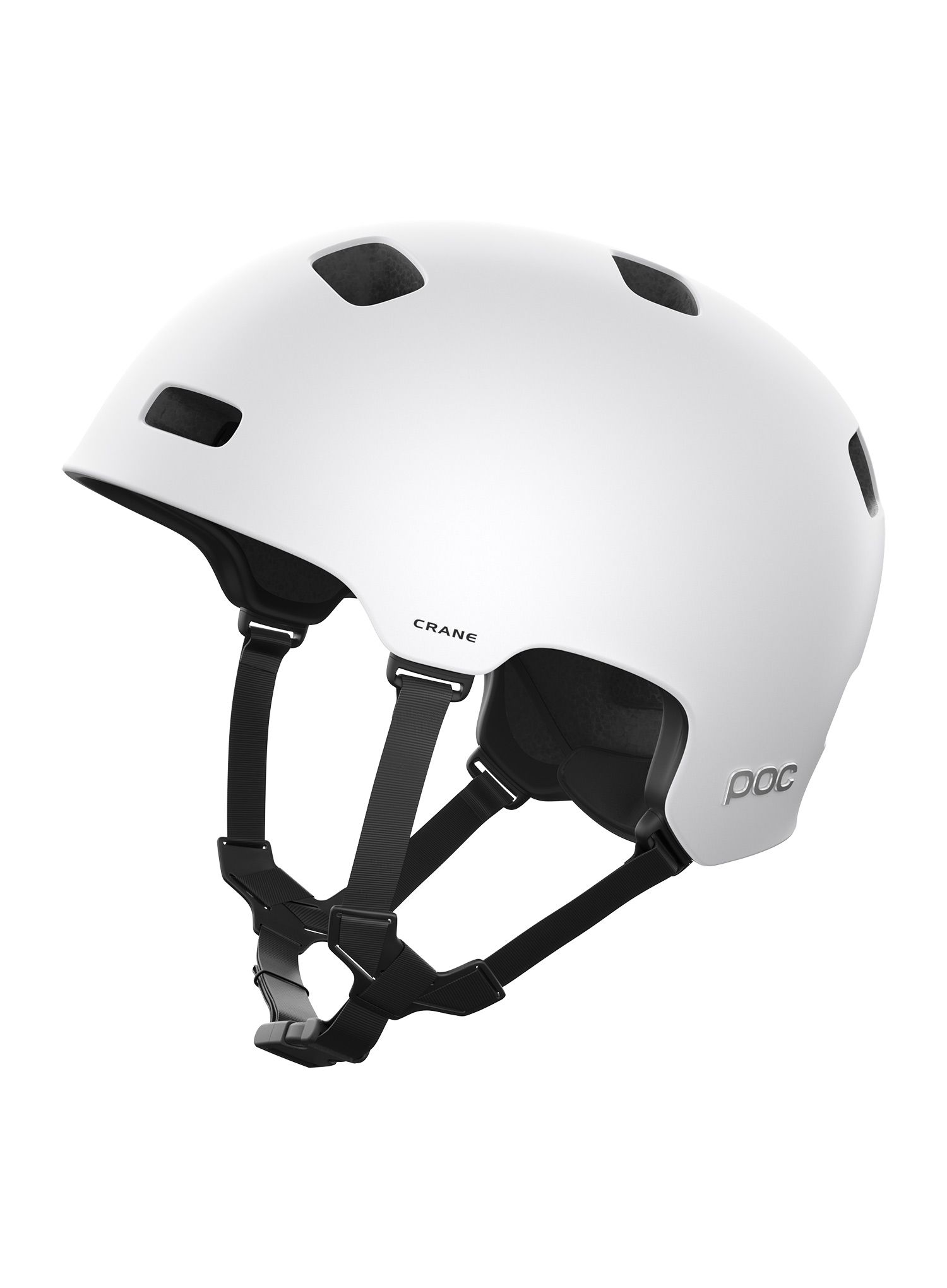 Kolesarska čelada POC Crane Mips - hydrogen white matt