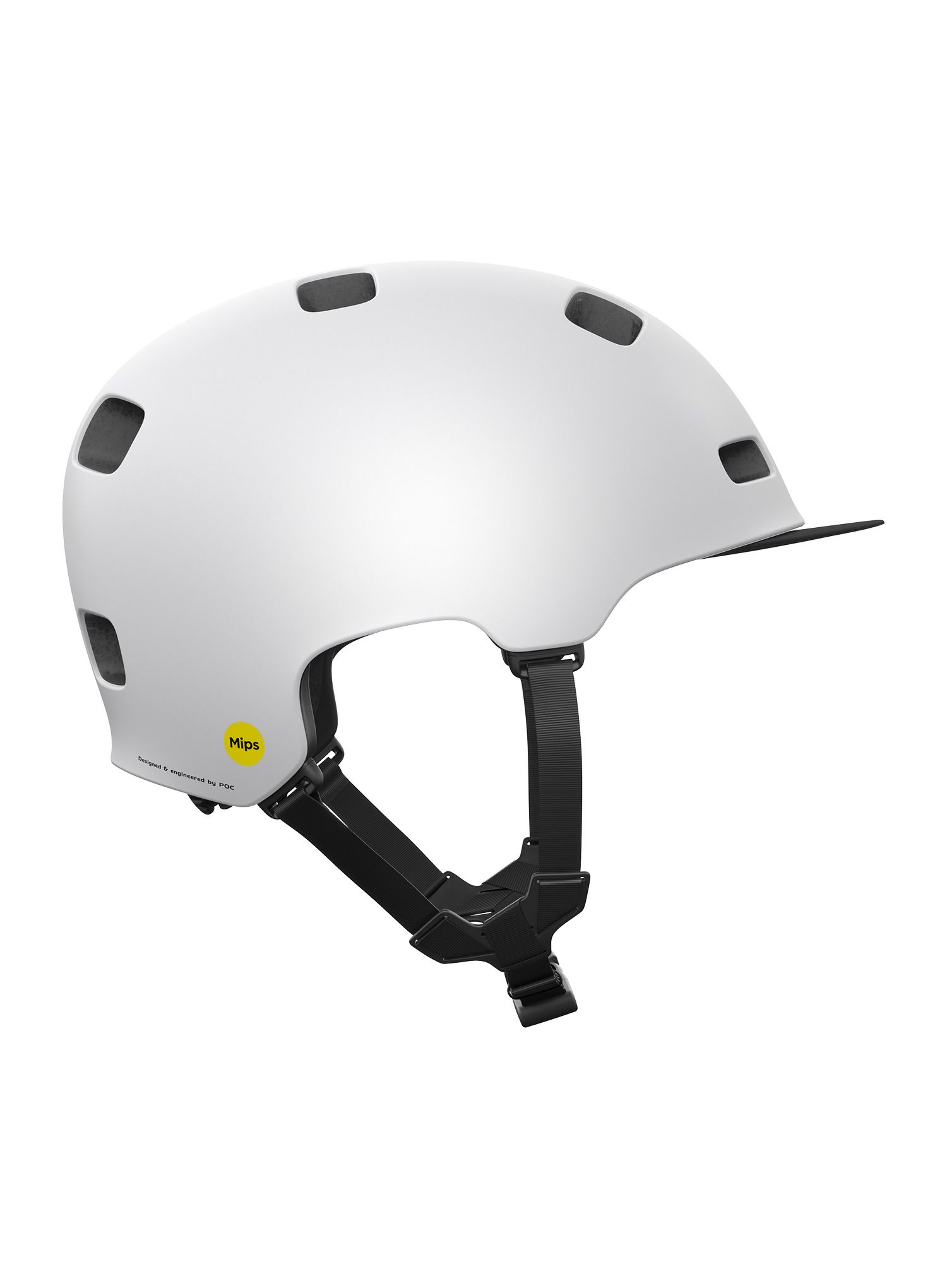 Kolesarska čelada POC Crane Mips - hydrogen white matt