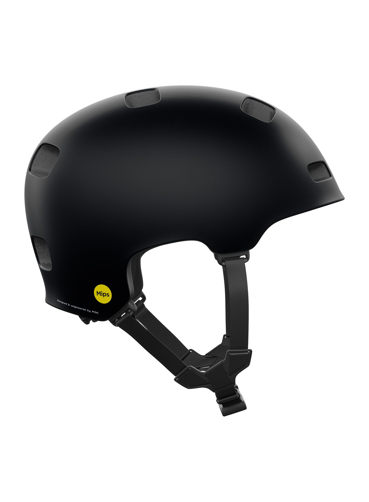 Kolesarska čelada POC Crane Mips - uranium black matt