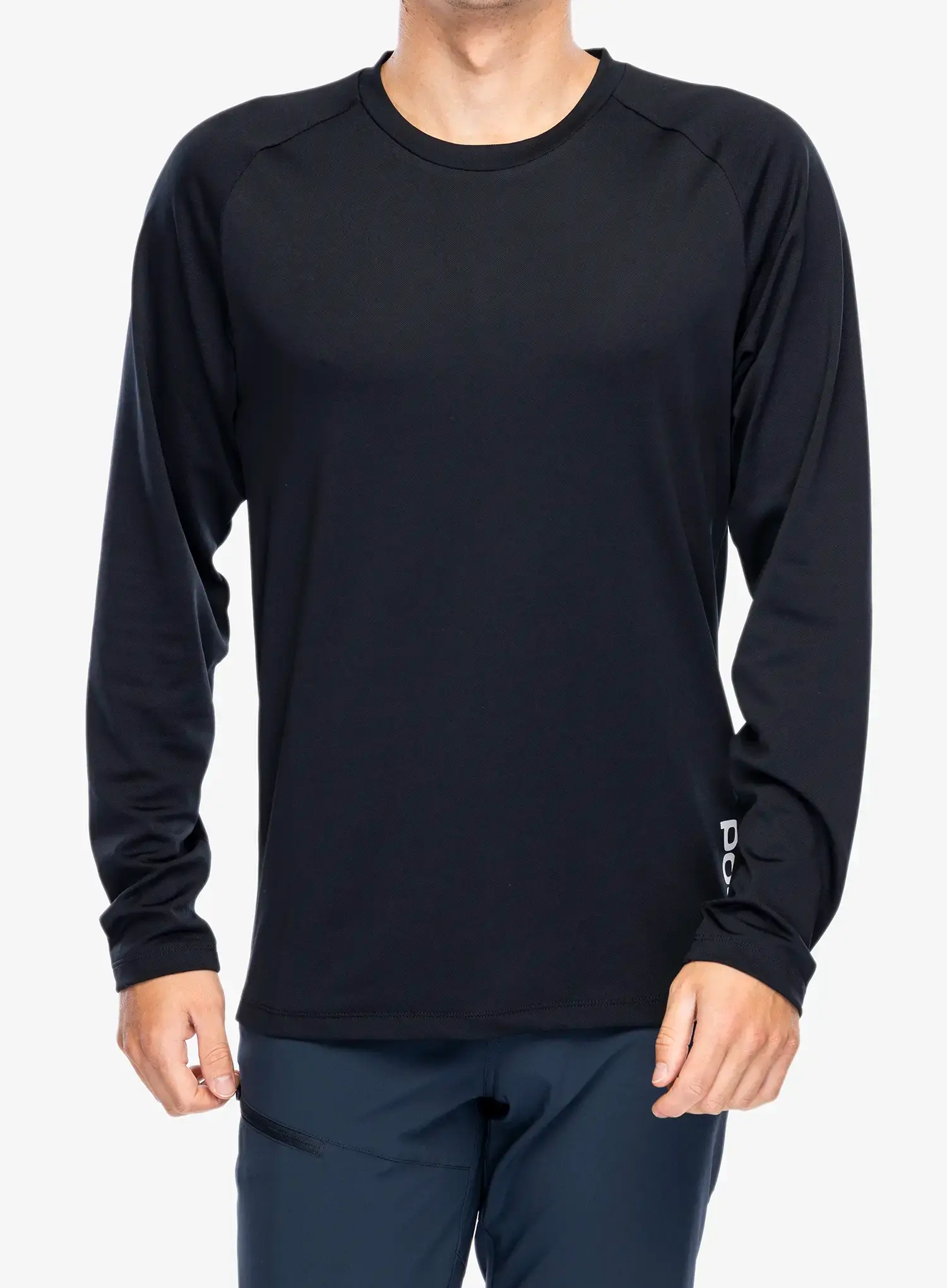 Kolesarska jopa POC Essential DH LS Jersey - carbon black