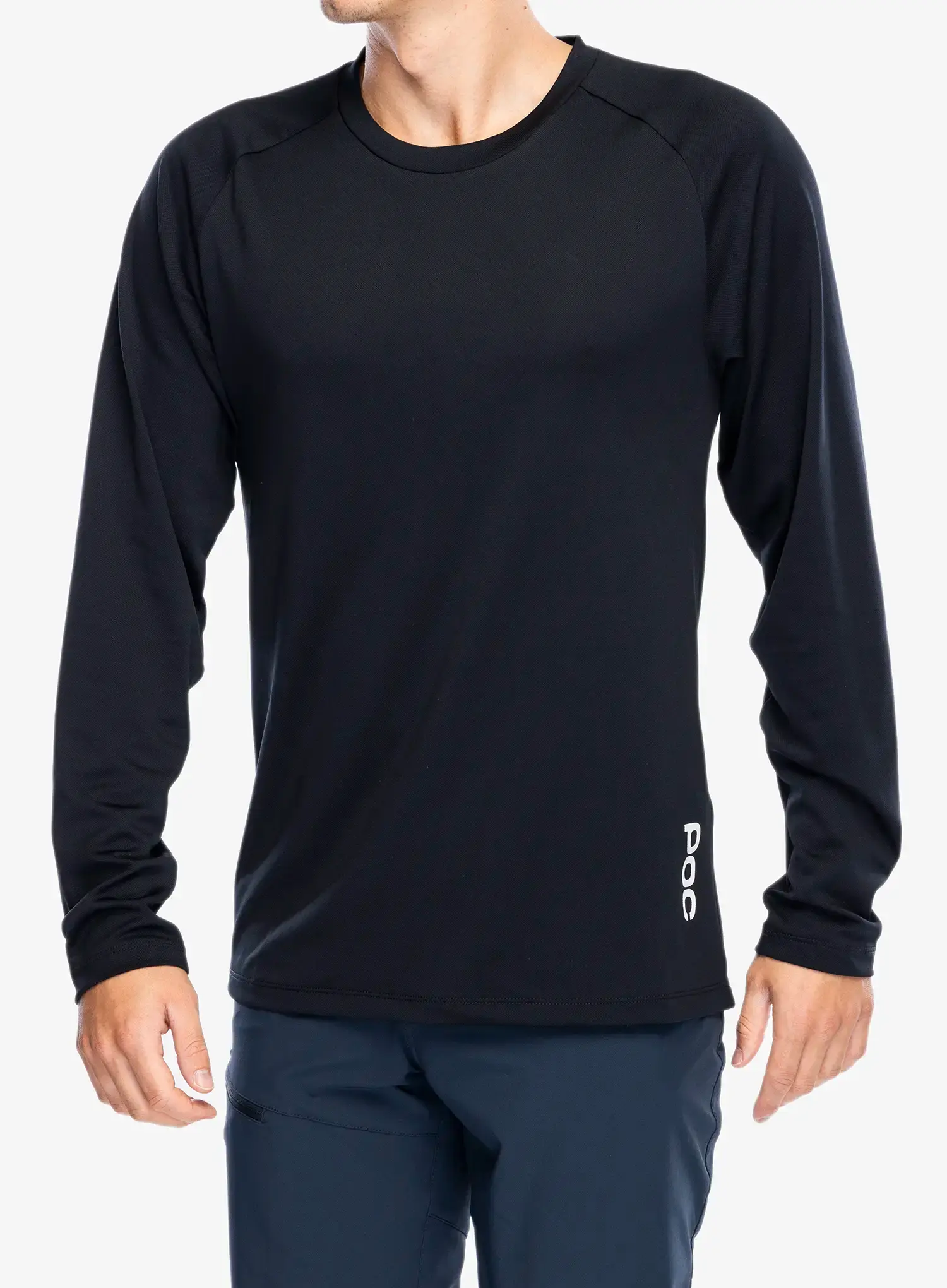 Kolesarska jopa POC Essential DH LS Jersey - carbon black