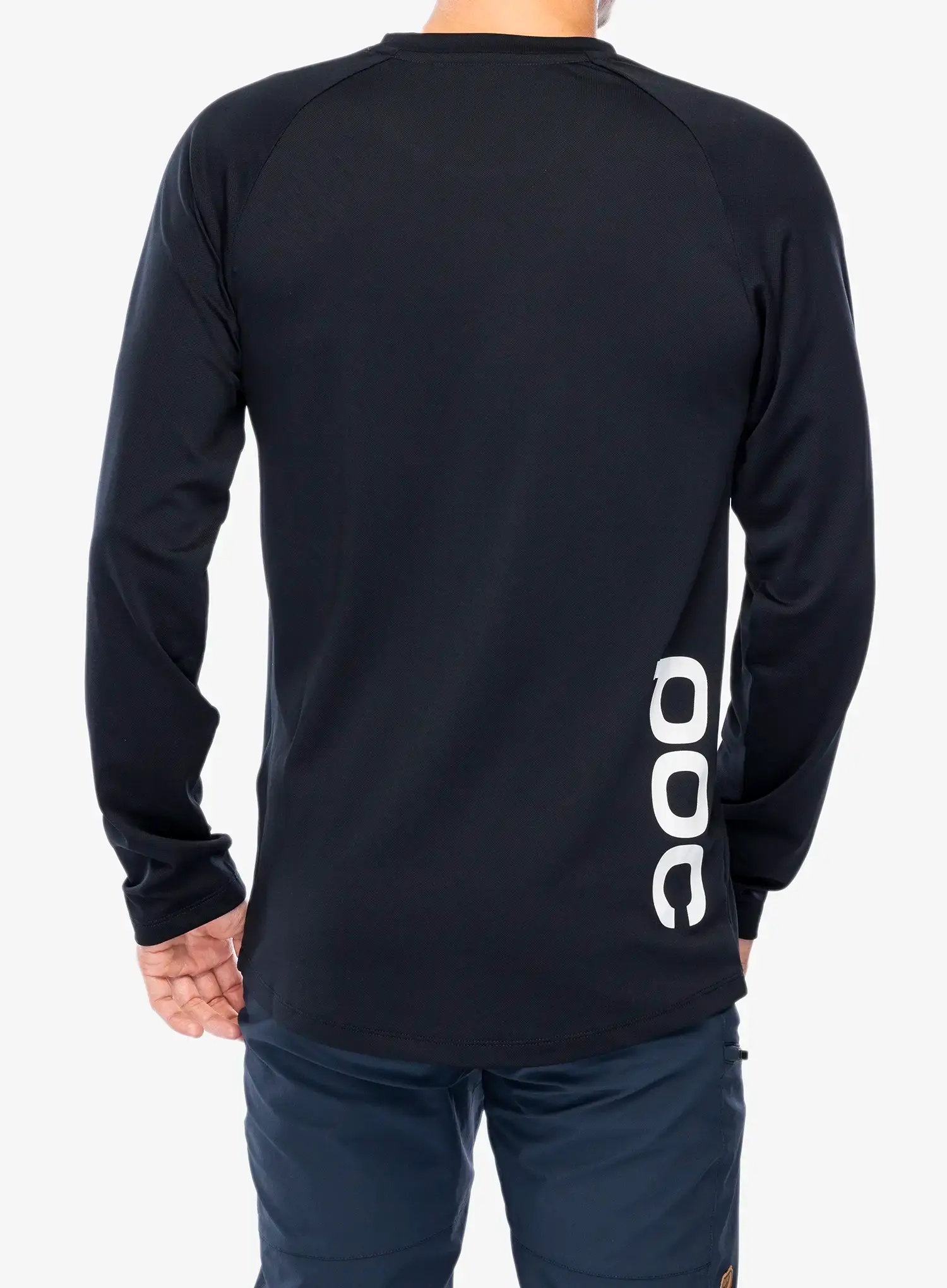 Kolesarska jopa POC Essential DH LS Jersey - carbon black