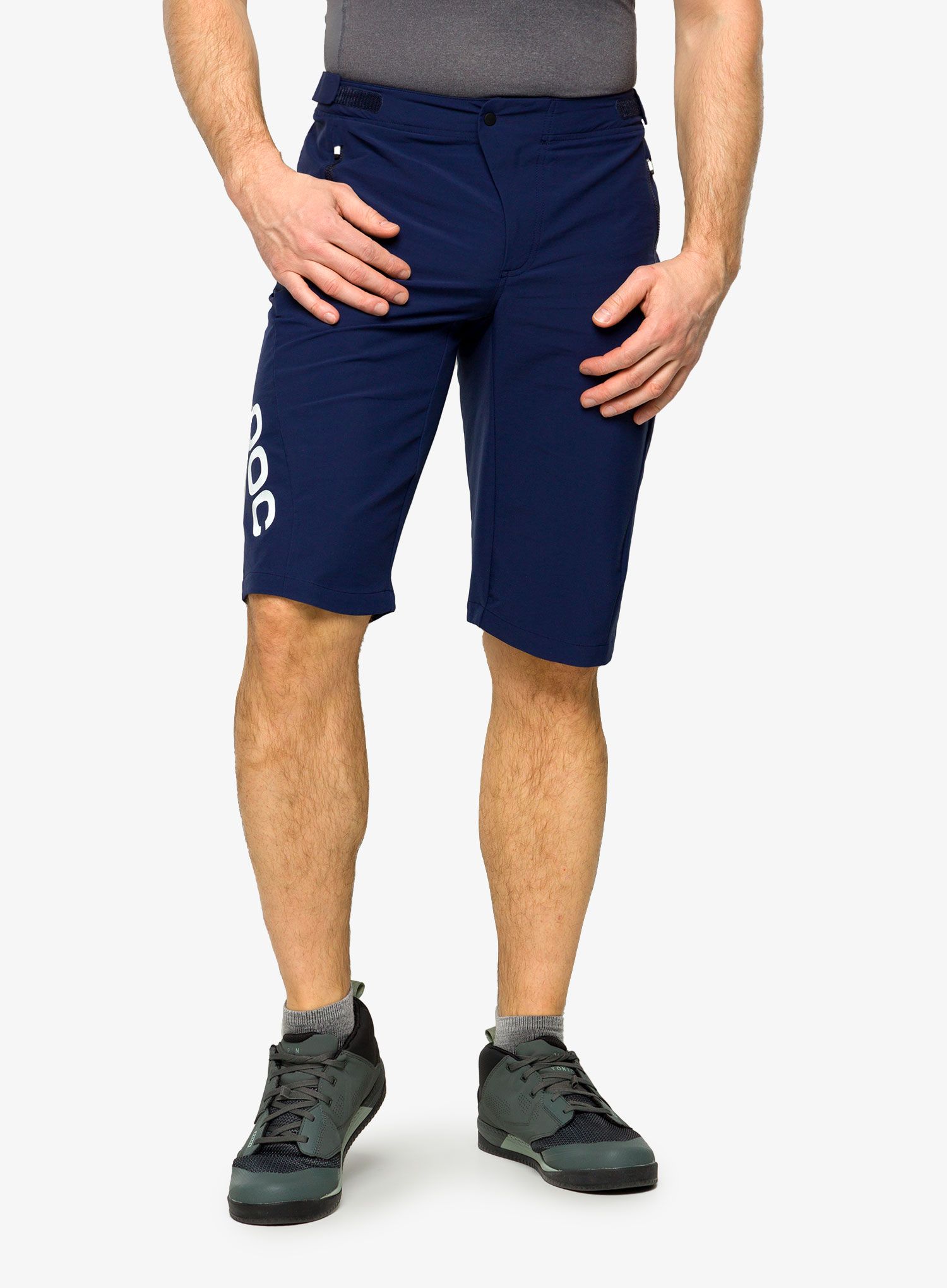 Kolesarske kratke hlače POC Essential Enduro Shorts - turmaline navy