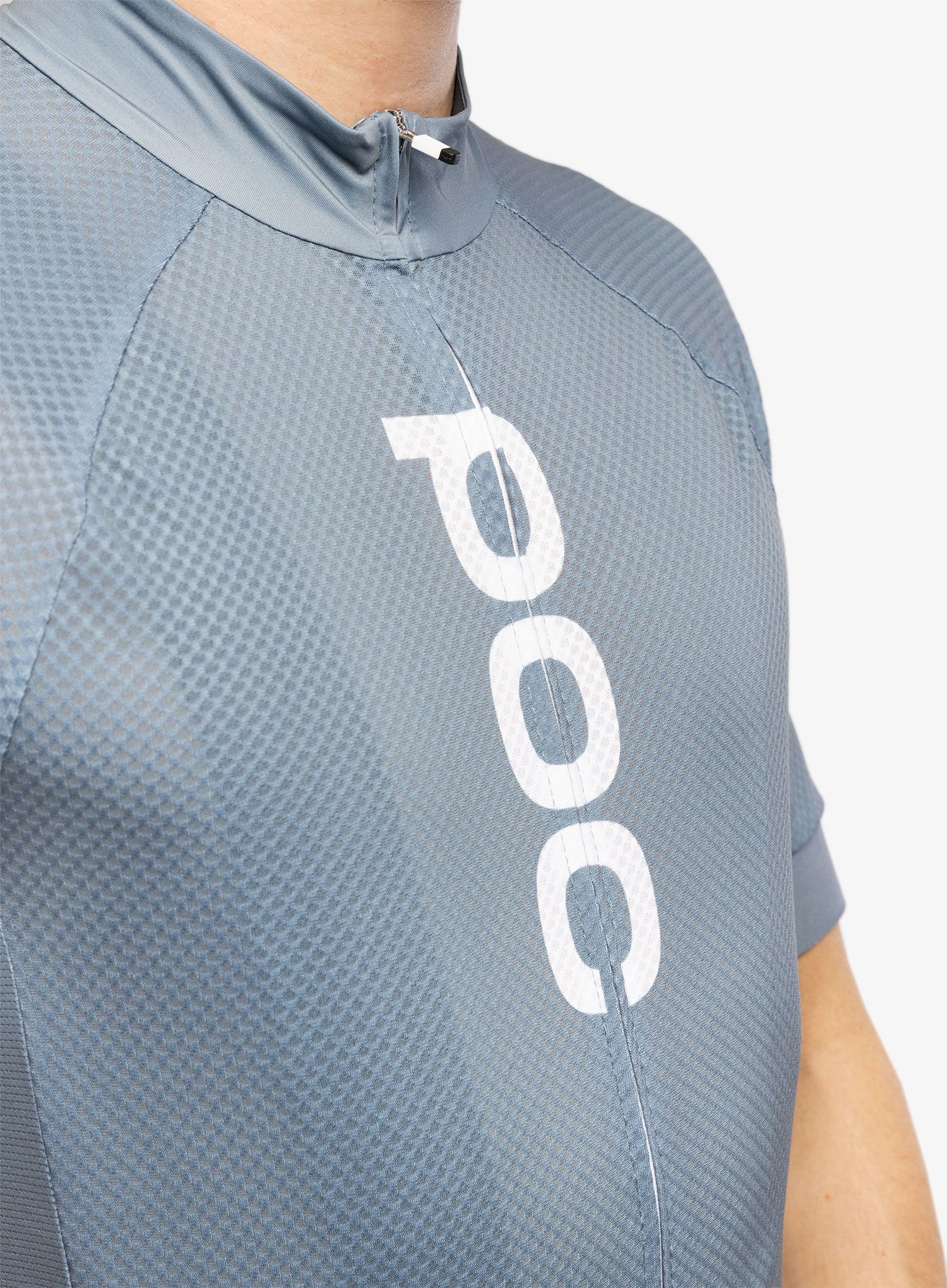 Kolesarska majica POC Essential Road Logo Jersey - calcite blue/mineral blue