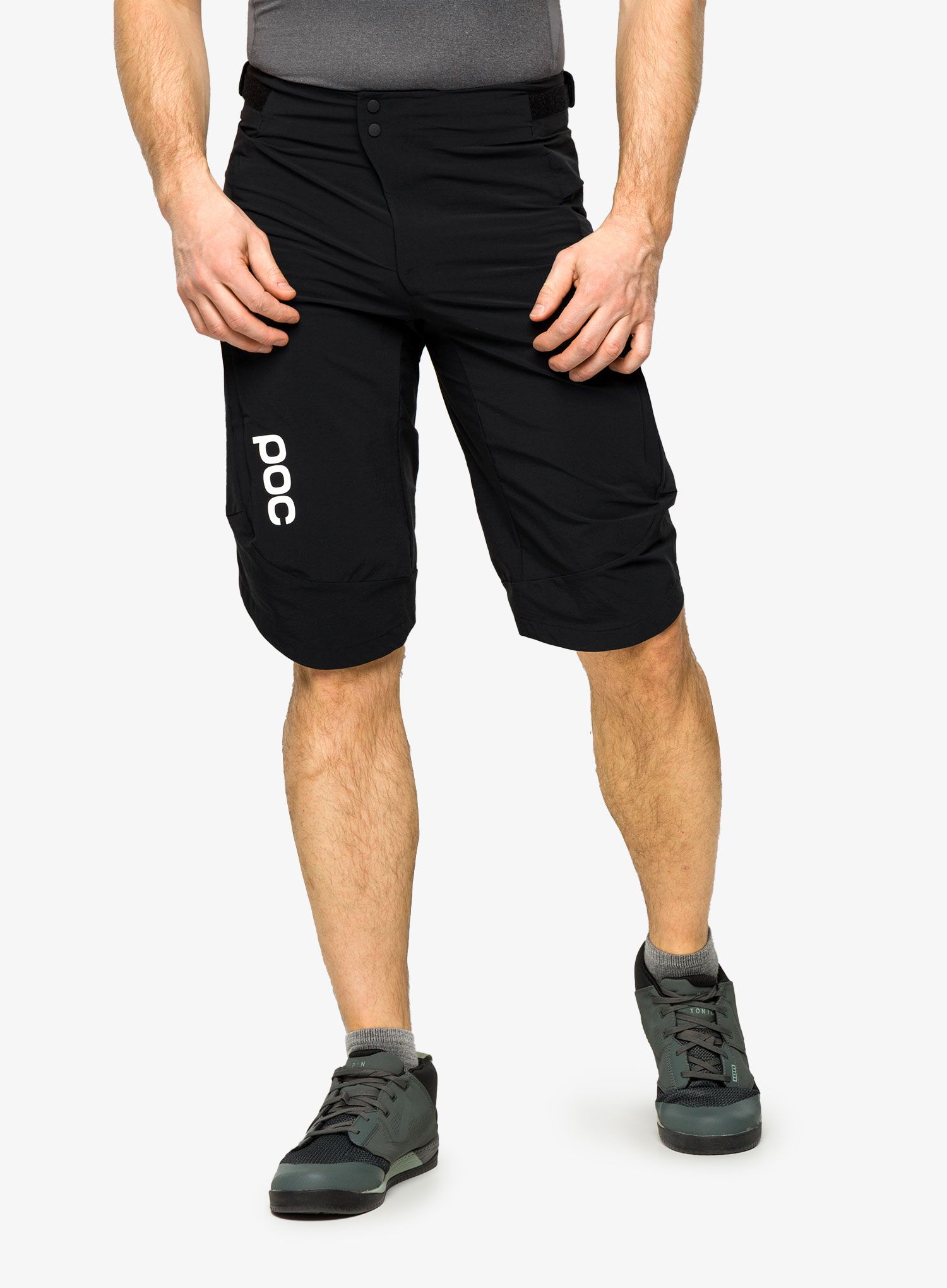 Kolesarske kratke hlače POC Infinite All-Mountain Shorts - uranium black