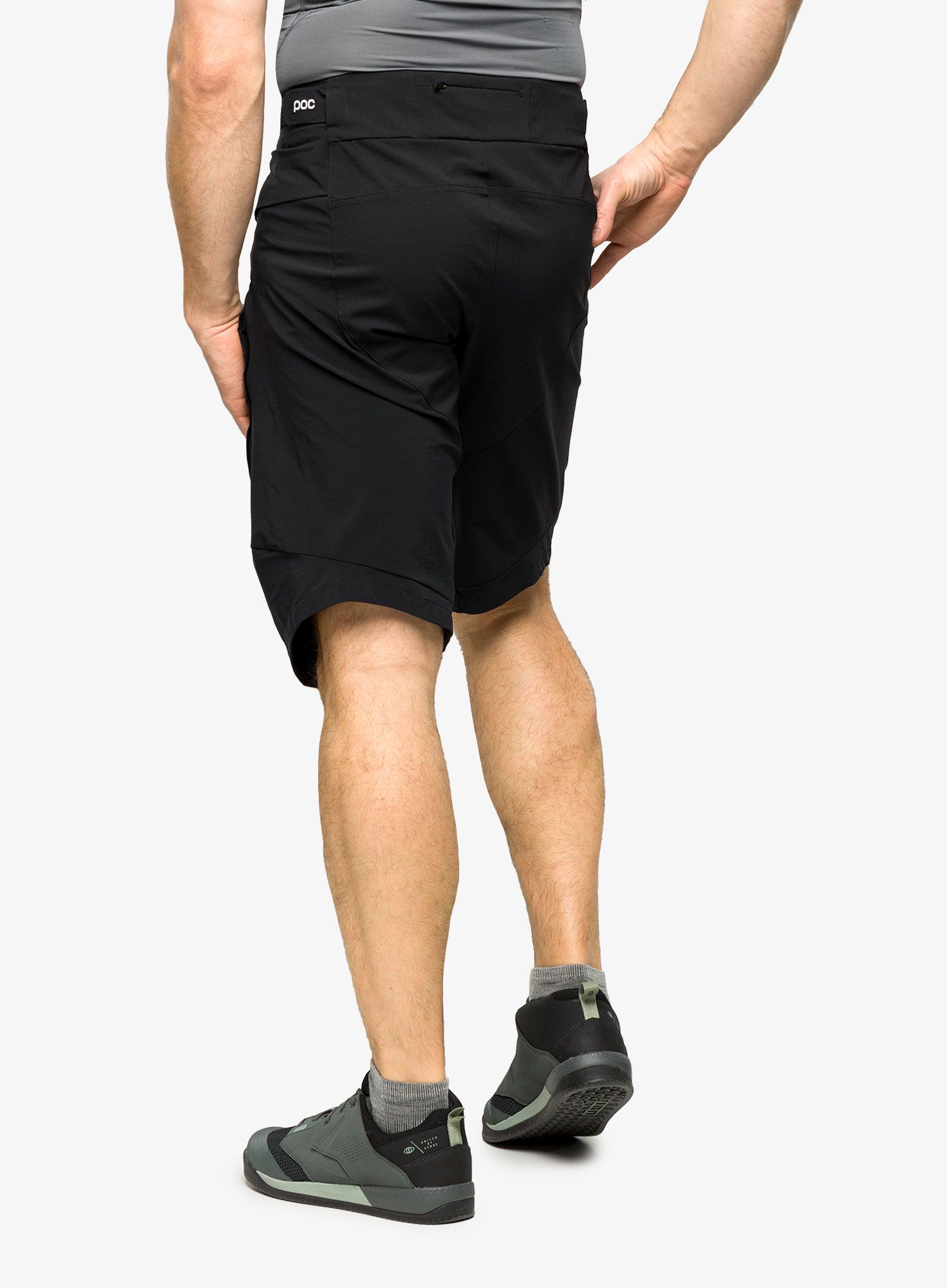 Kolesarske kratke hlače POC Infinite All-Mountain Shorts - uranium black