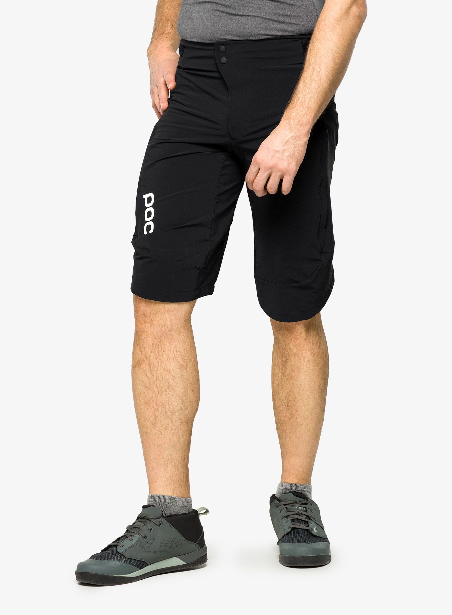 Kolesarske kratke hlače POC Infinite All-Mountain Shorts - uranium black