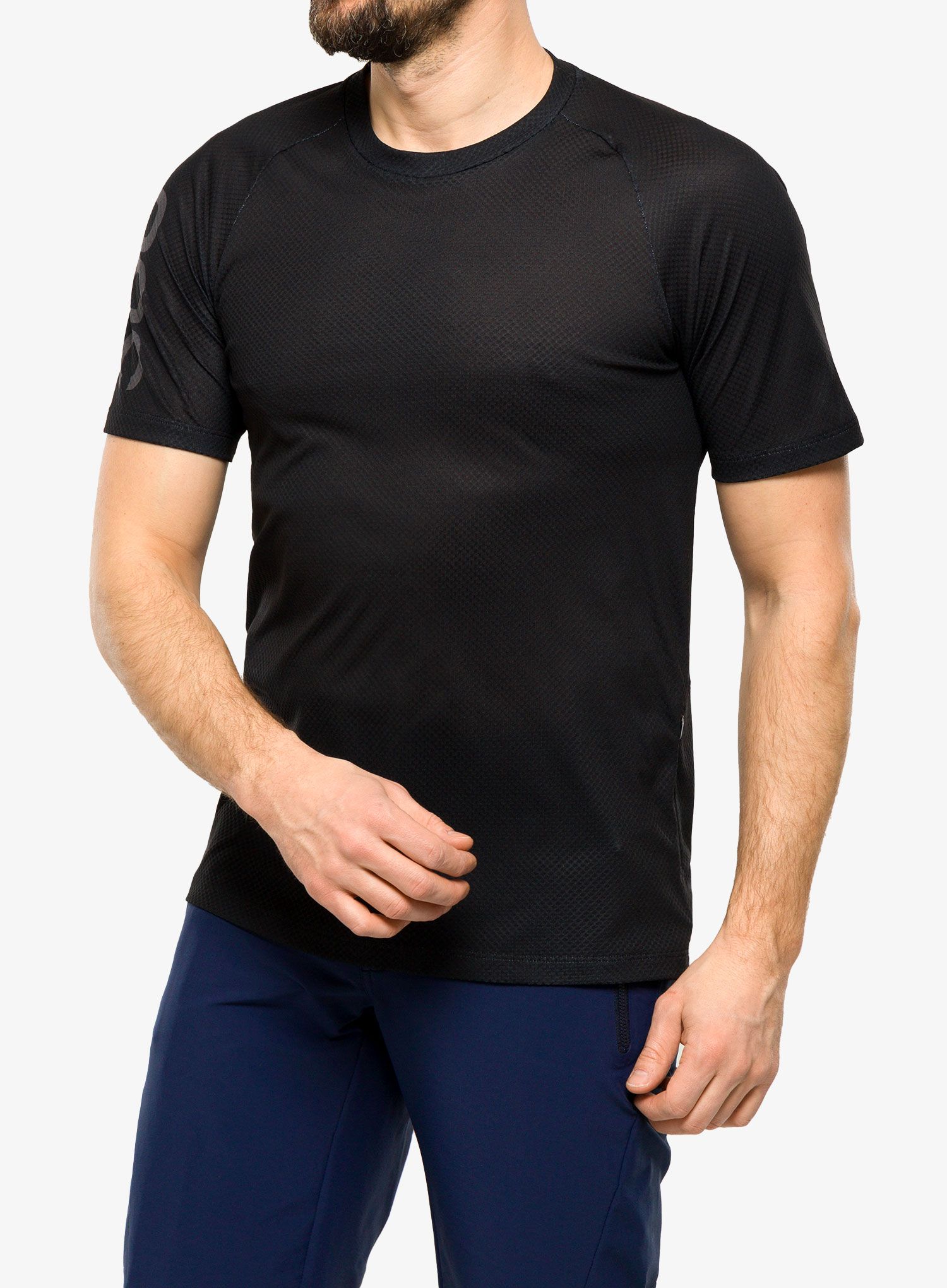 Kolesarska majica POC MTB Pure Tee - uranium black