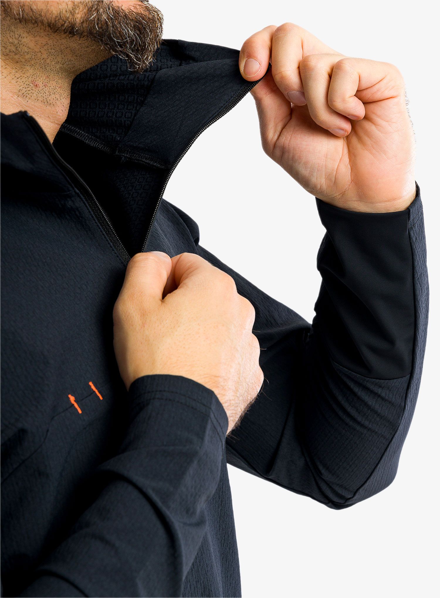 Kolesarska jakna POC Mantle Thermal Hoodie - uranium black