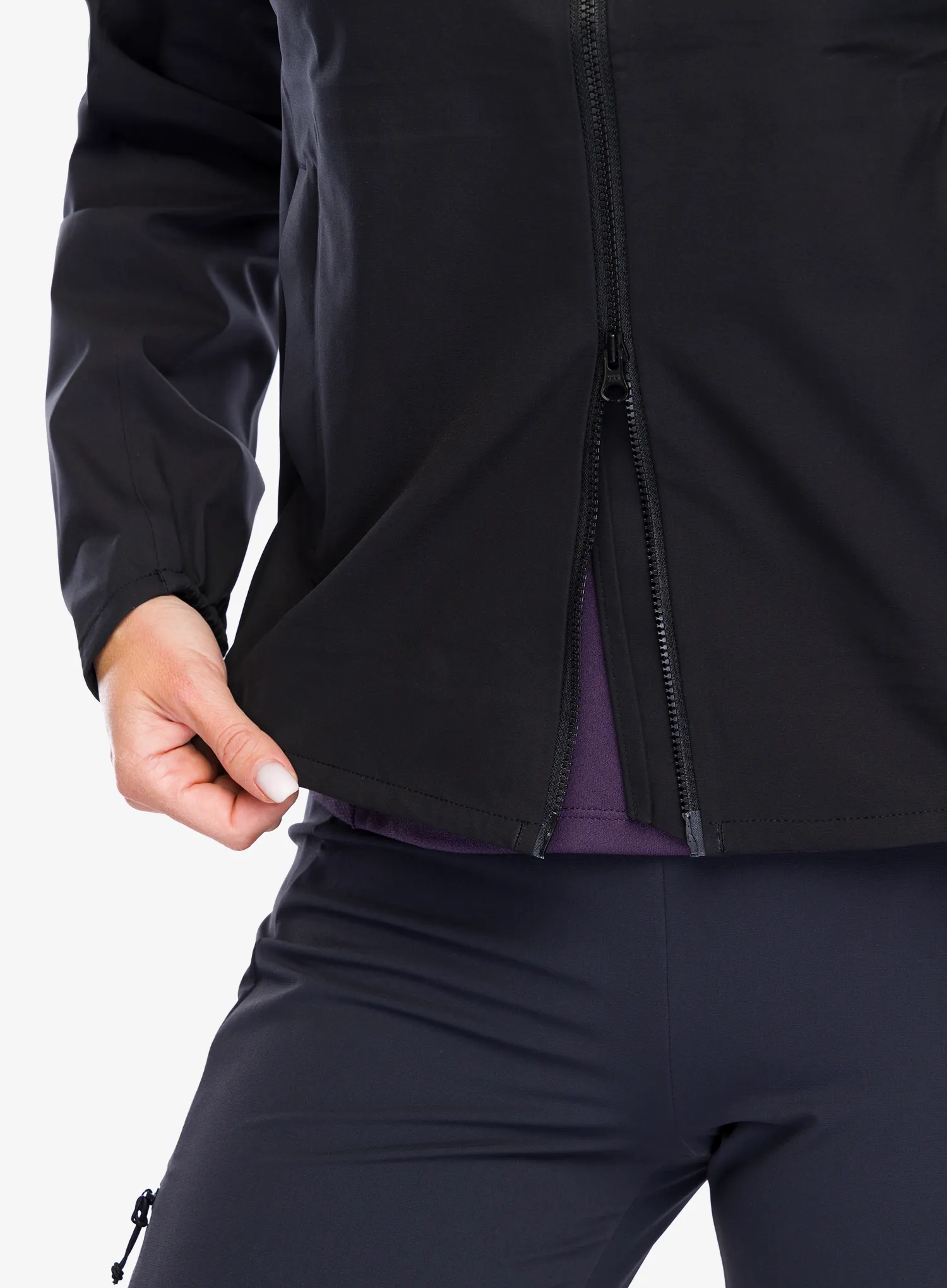 Ženska kolesarska jakna POC Motion Rain Jacket - black