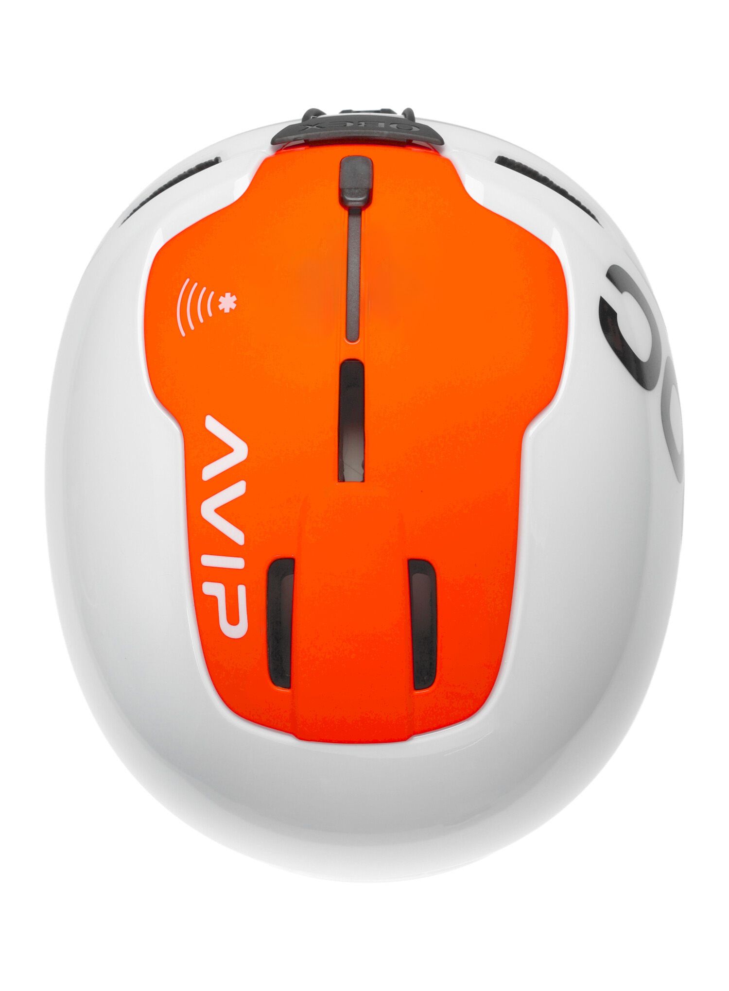 Smučarska čelada POC Obex BC MIPS - hydro white/fluorescent orange