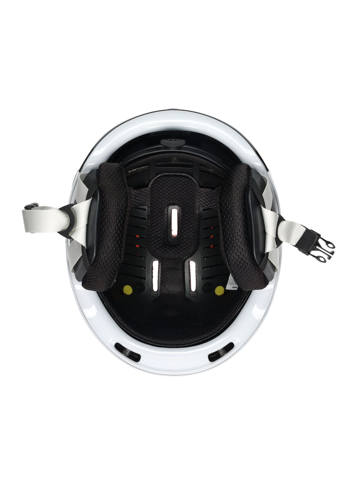 Smučarska čelada POC Obex BC MIPS - hydro white/fluorescent orange