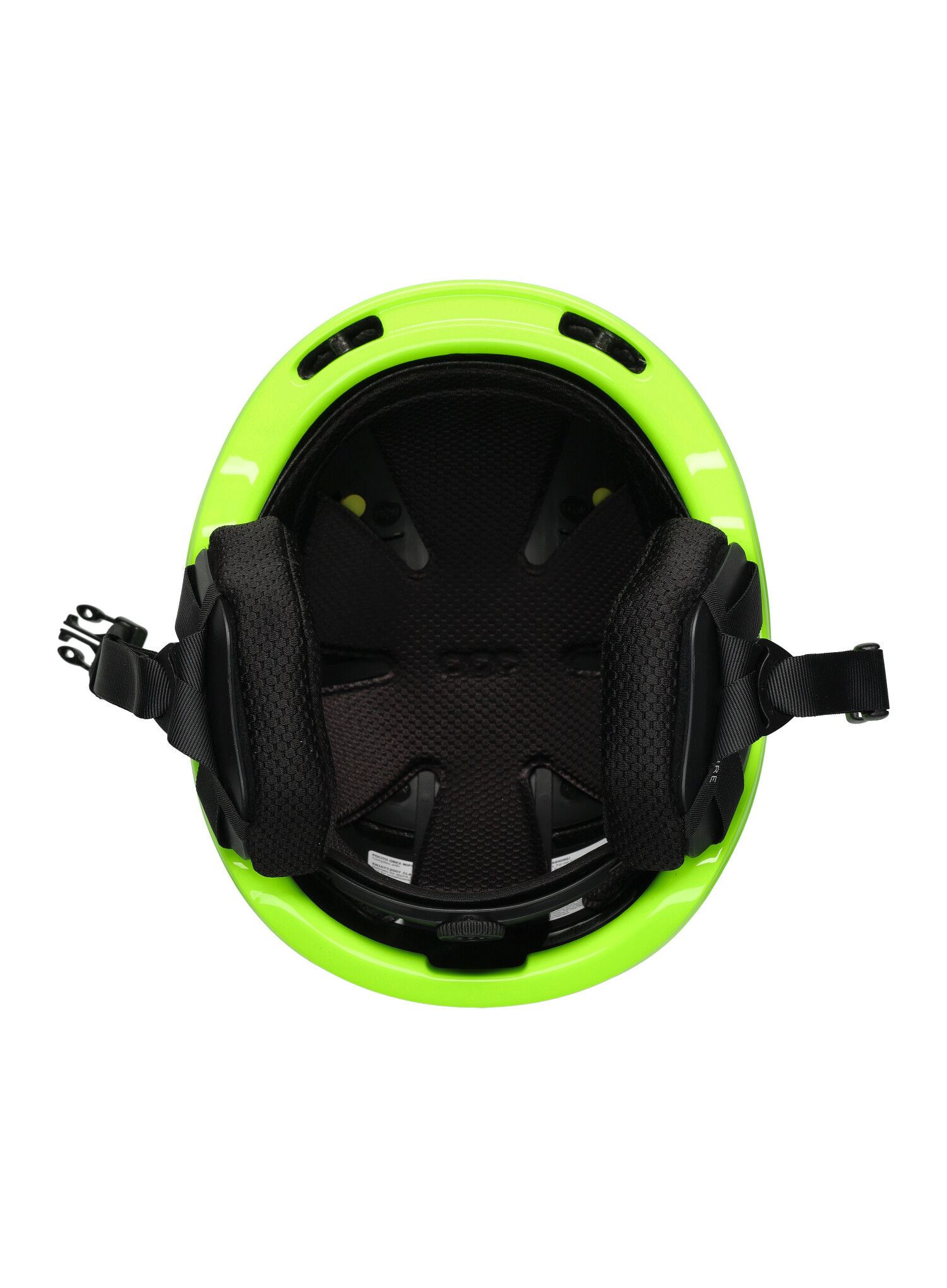 Otroška smučarska čelada POC Pocito Obex Mips - fluorescent yellow/green