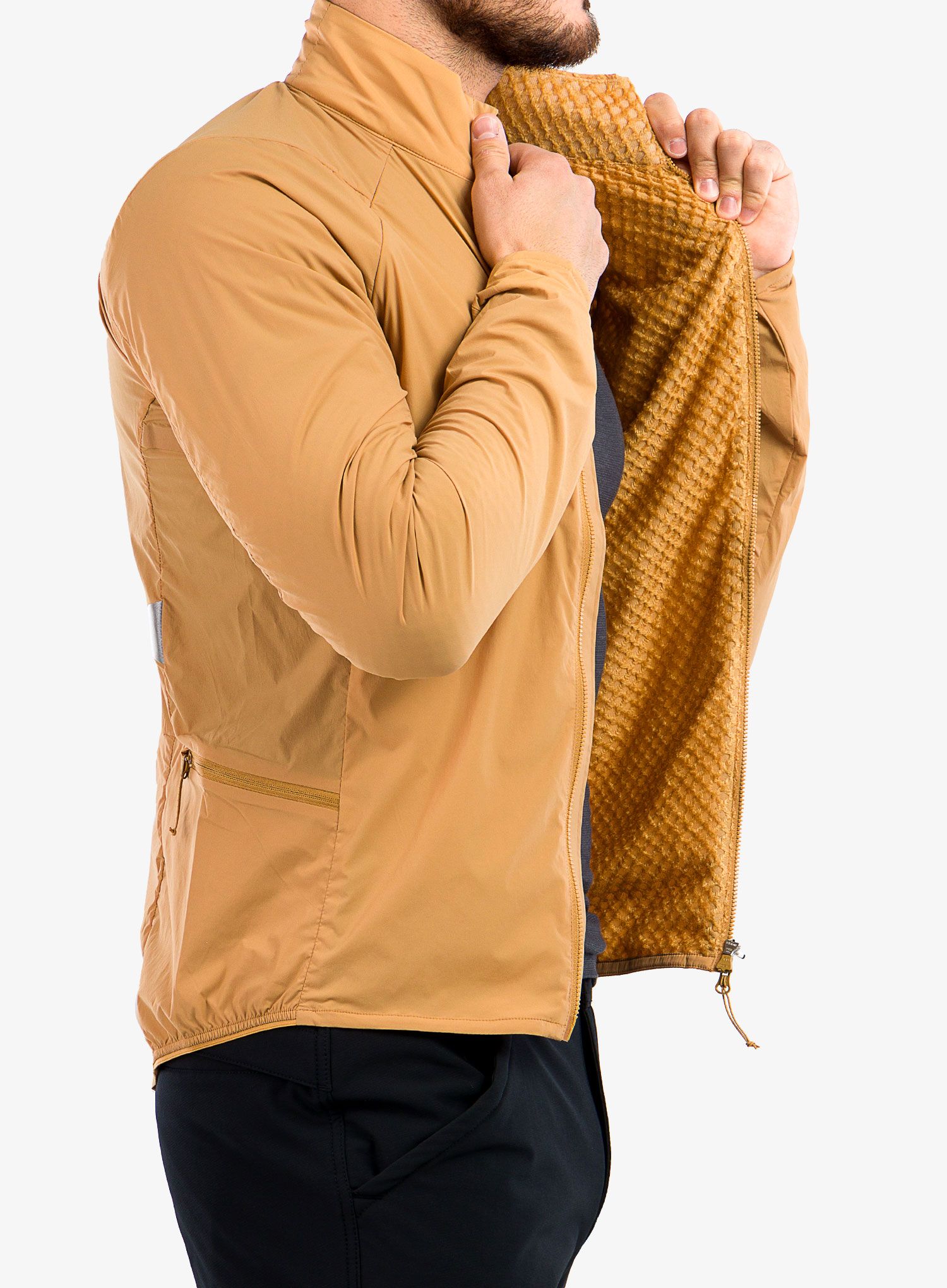Kolesarska jakna POC Pro Thermal Jacket - argonite brown