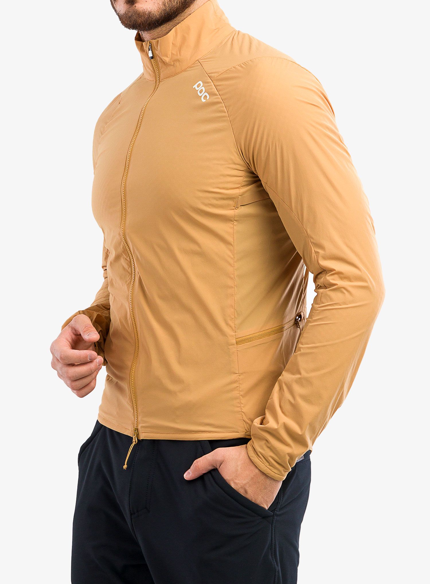 Kolesarska jakna POC Pro Thermal Jacket - argonite brown