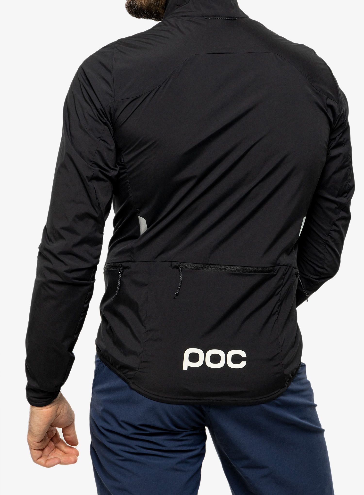 Kolesarska jakna POC Pro Thermal Jacket - uranium black