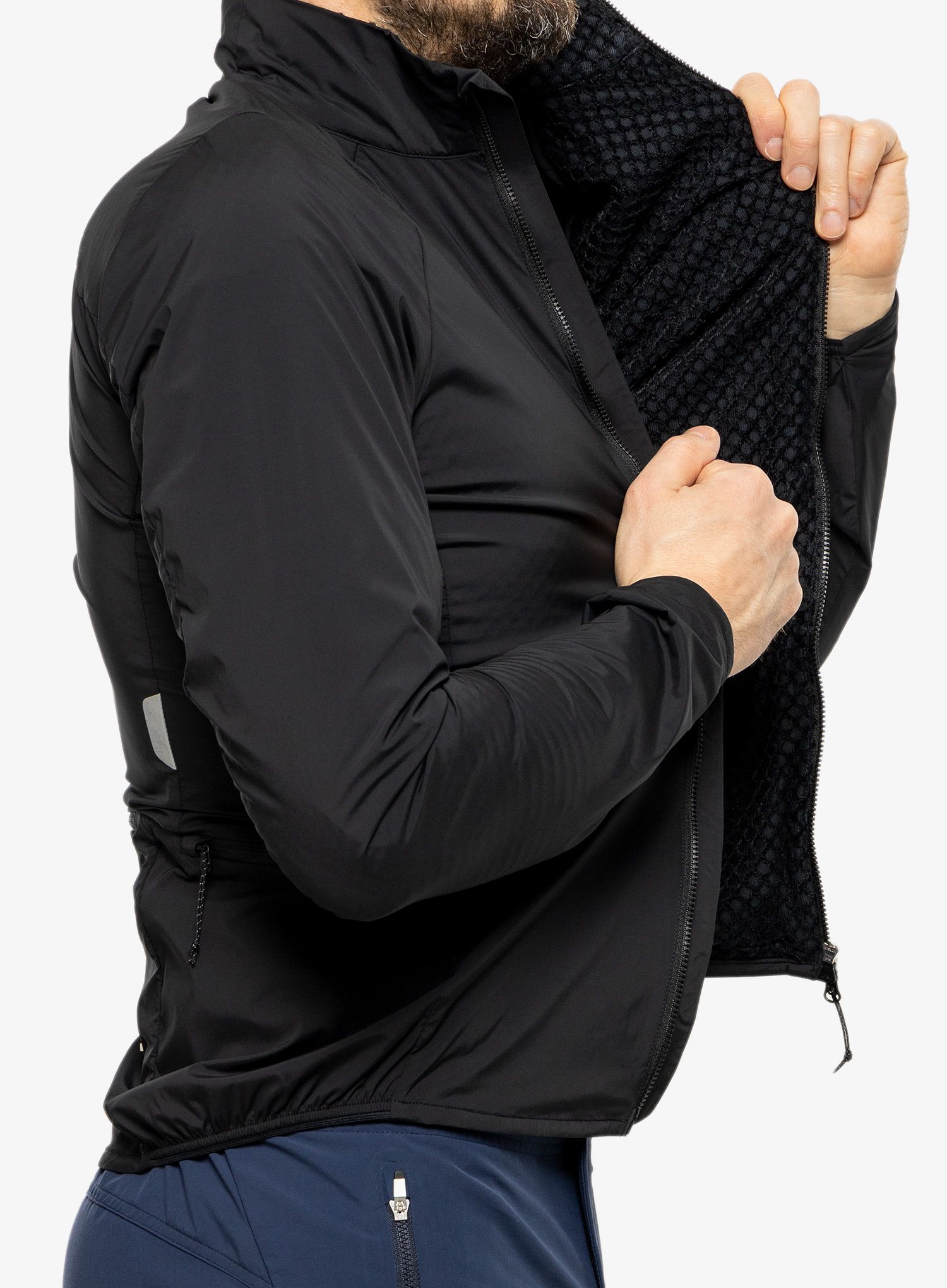 Kolesarska jakna POC Pro Thermal Jacket - uranium black
