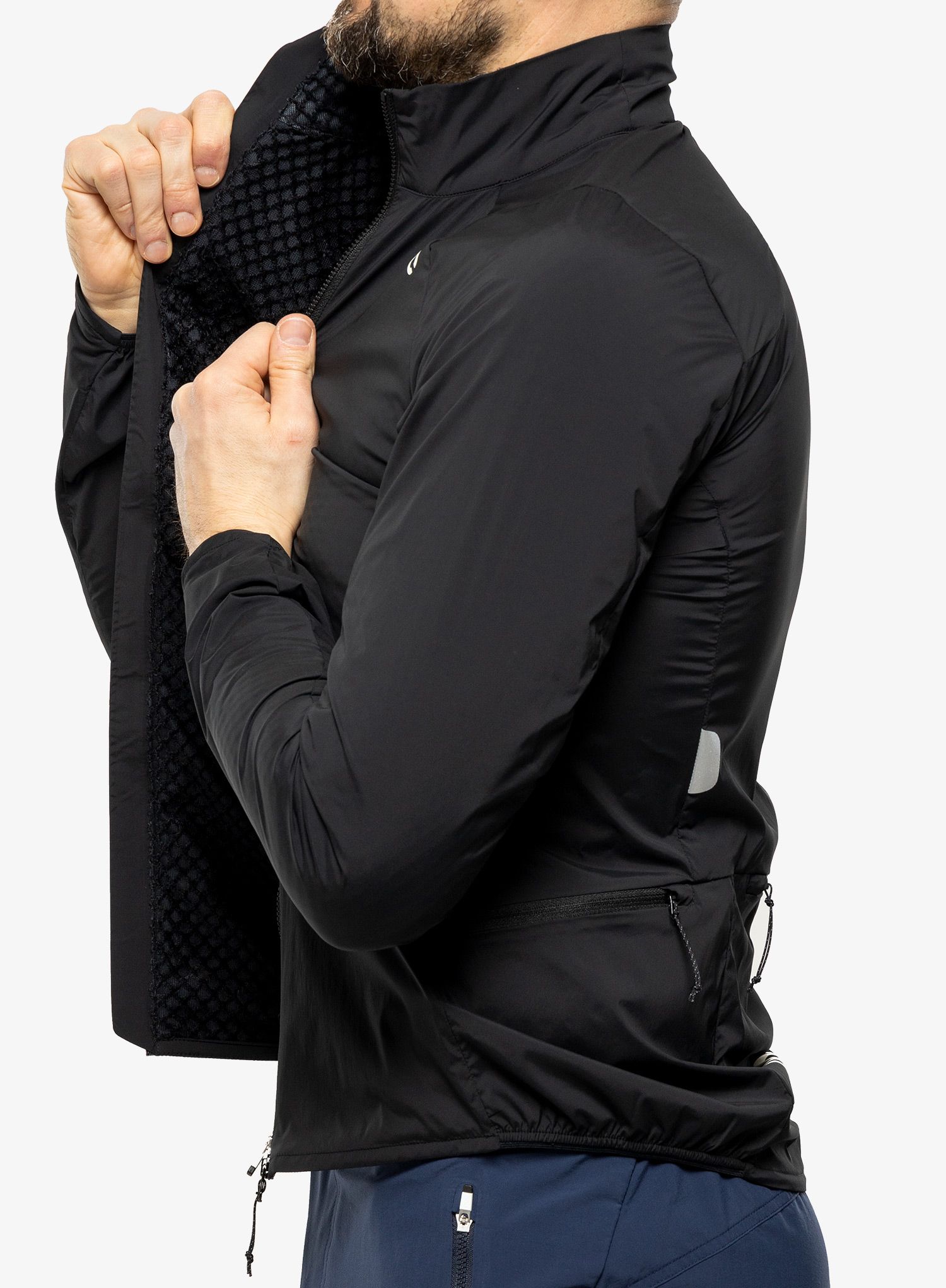 Kolesarska jakna POC Pro Thermal Jacket - uranium black