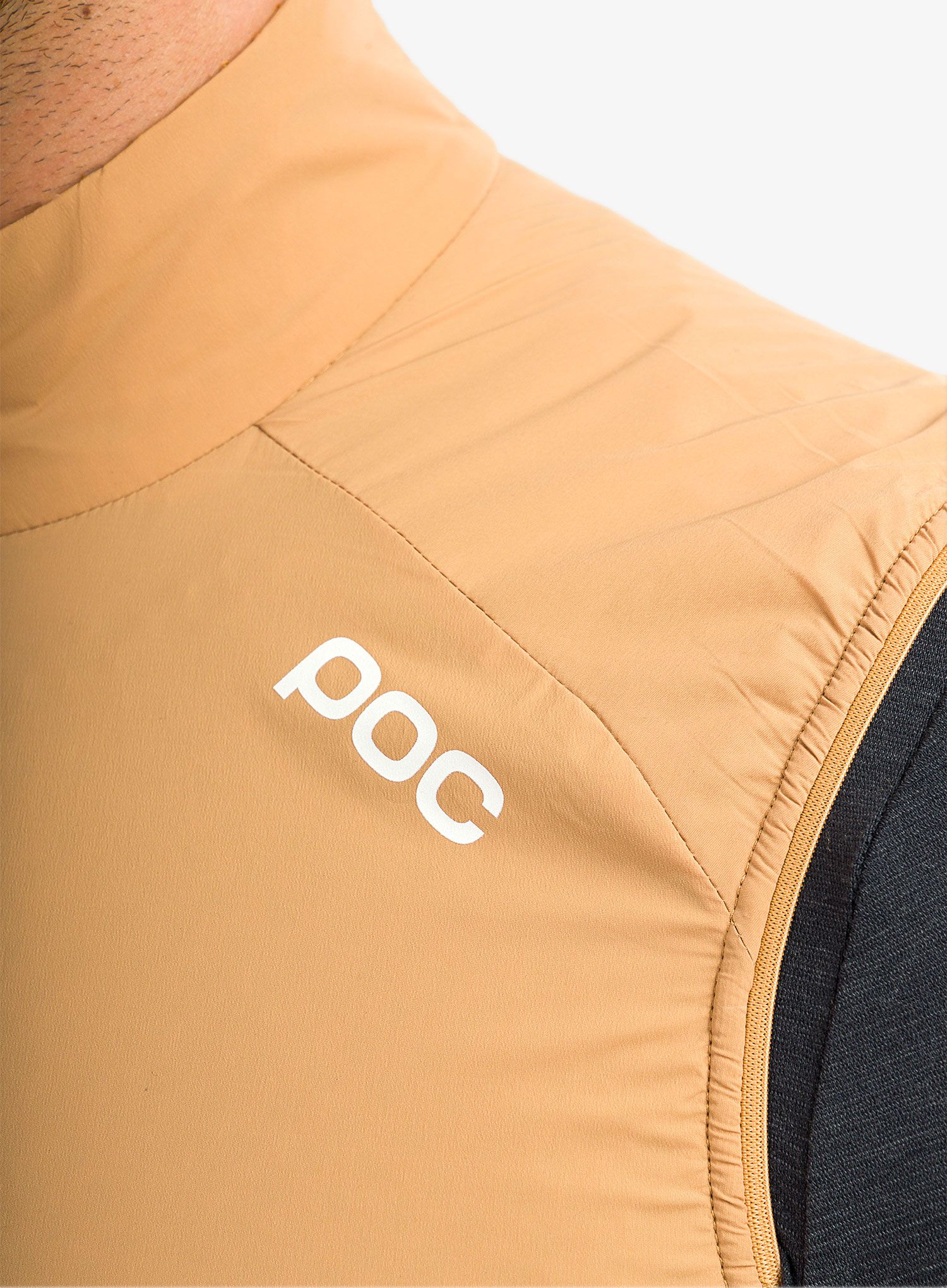 Kolesarski brezrokavnik POC Pro Thermal Vest - argonite brown