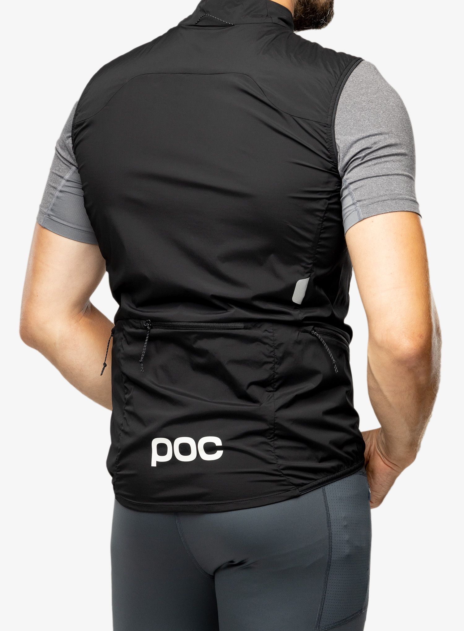 Kolesarski brezrokavnik POC Pro Thermal Vest - uranium black