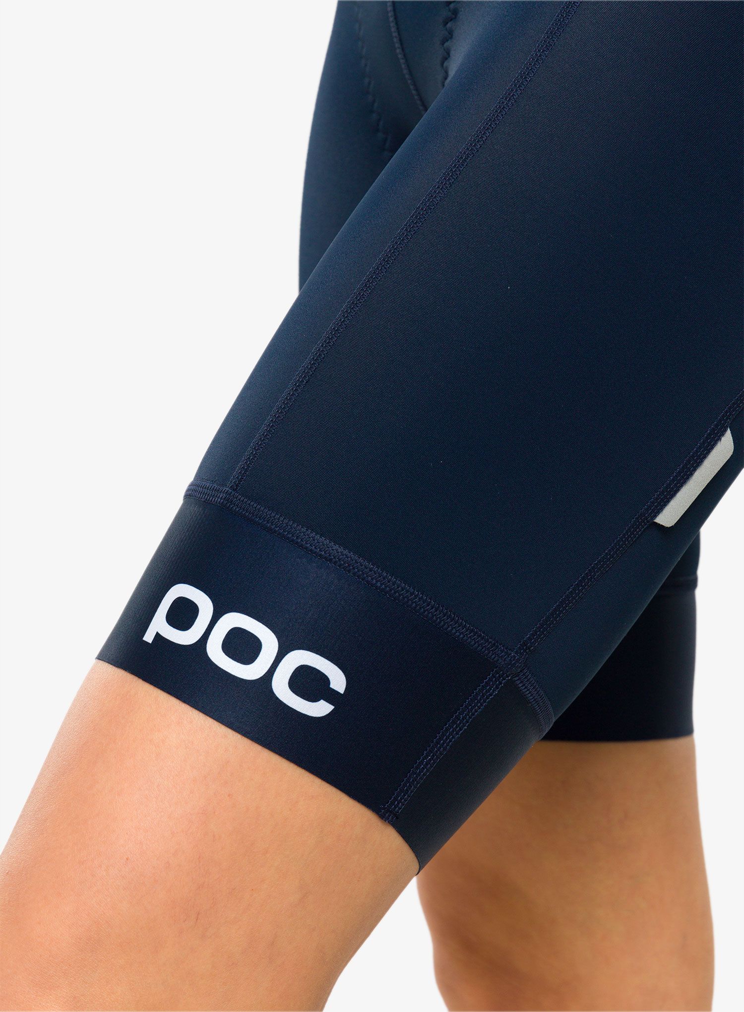 Ženske kolesarske kratke hlače POC Pure Bib Shorts VPDs - turmaline navy