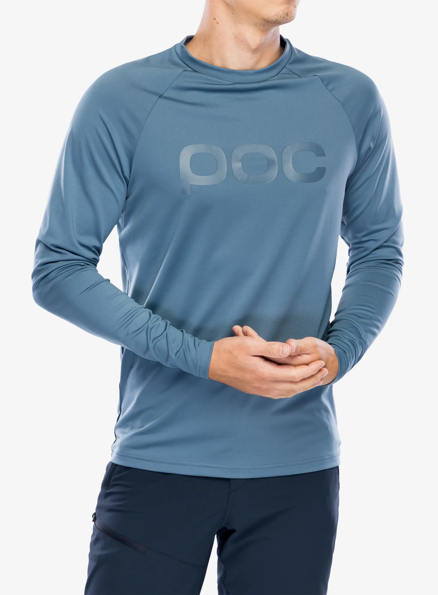 Kolesarska jopa POC Reform Enduro Jersey - calcite blue