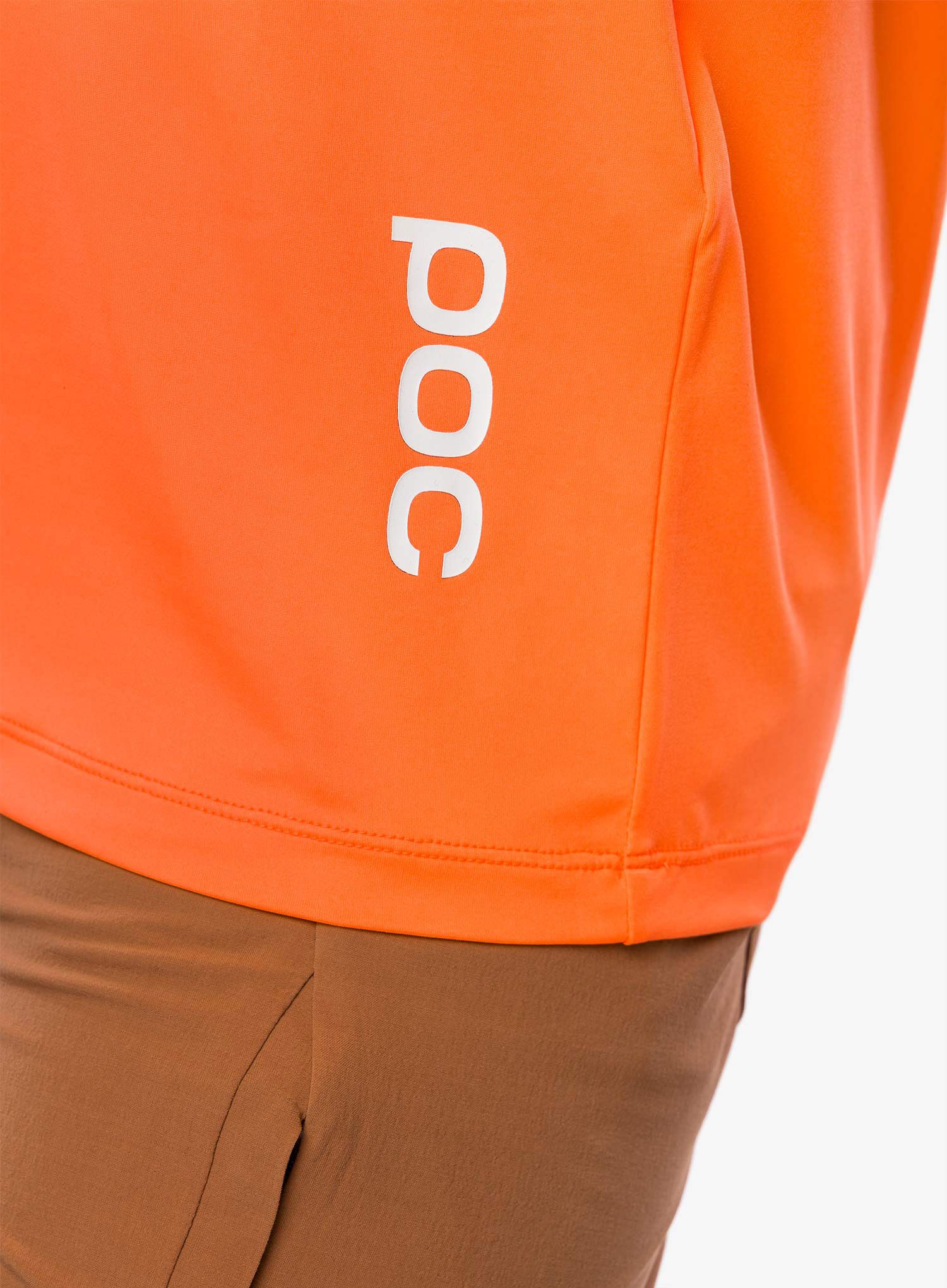 Kolesarska majica POC Reform Enduro Light Tee - zink orange