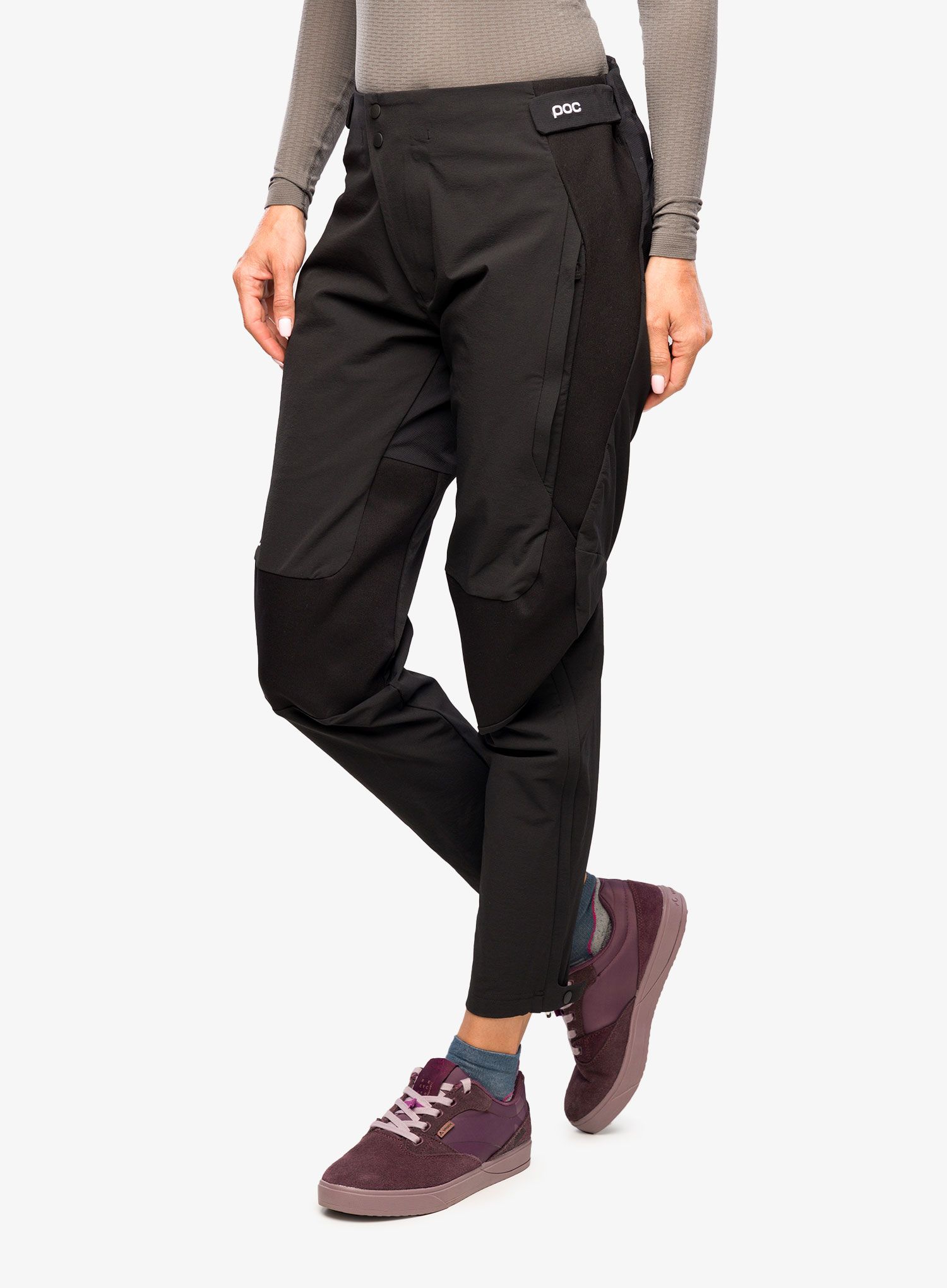 Kolesarske hlače POC Resistance Pro DH Pant - uranium black