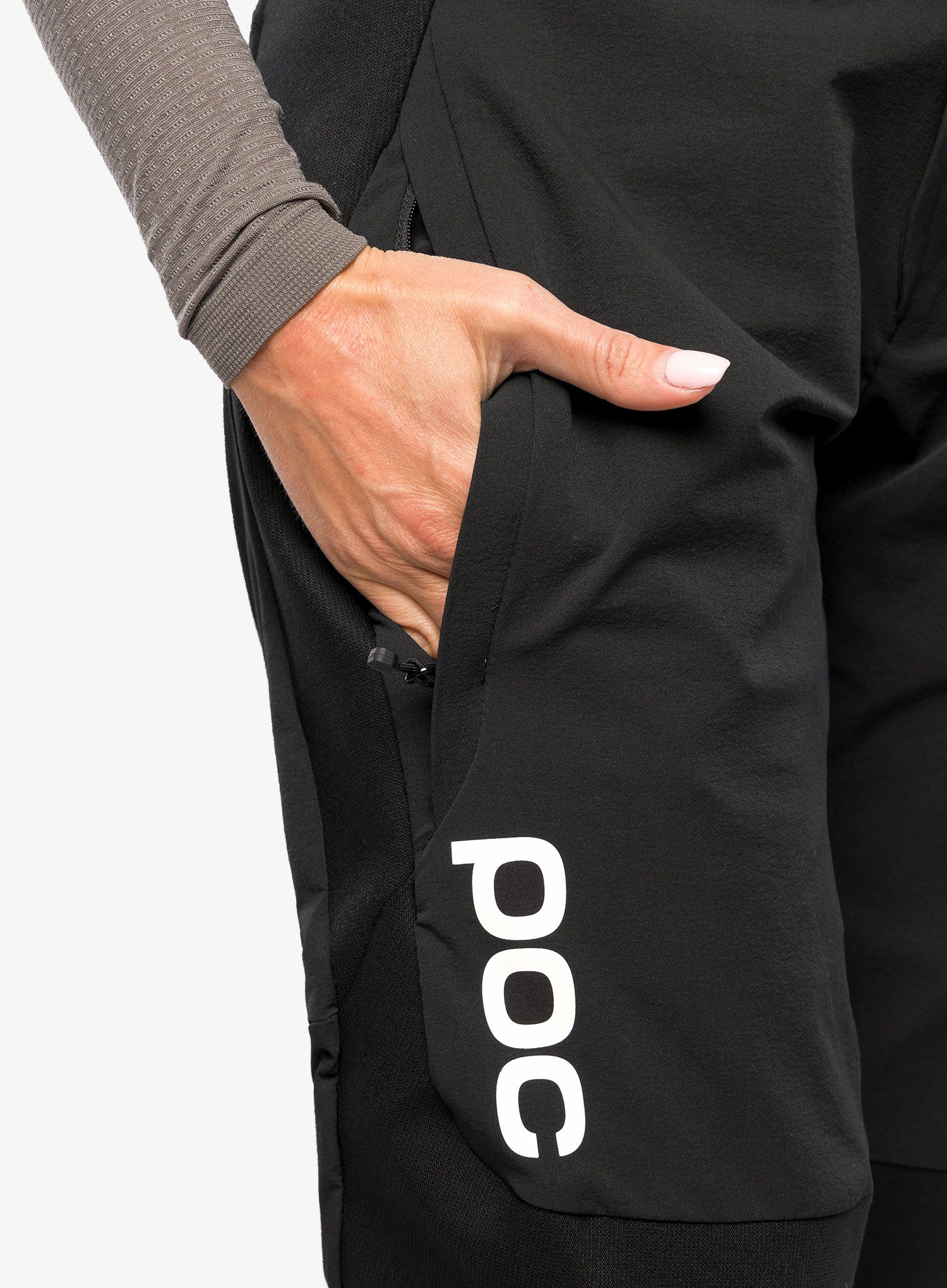 Kolesarske hlače POC Resistance Pro DH Pant - uranium black