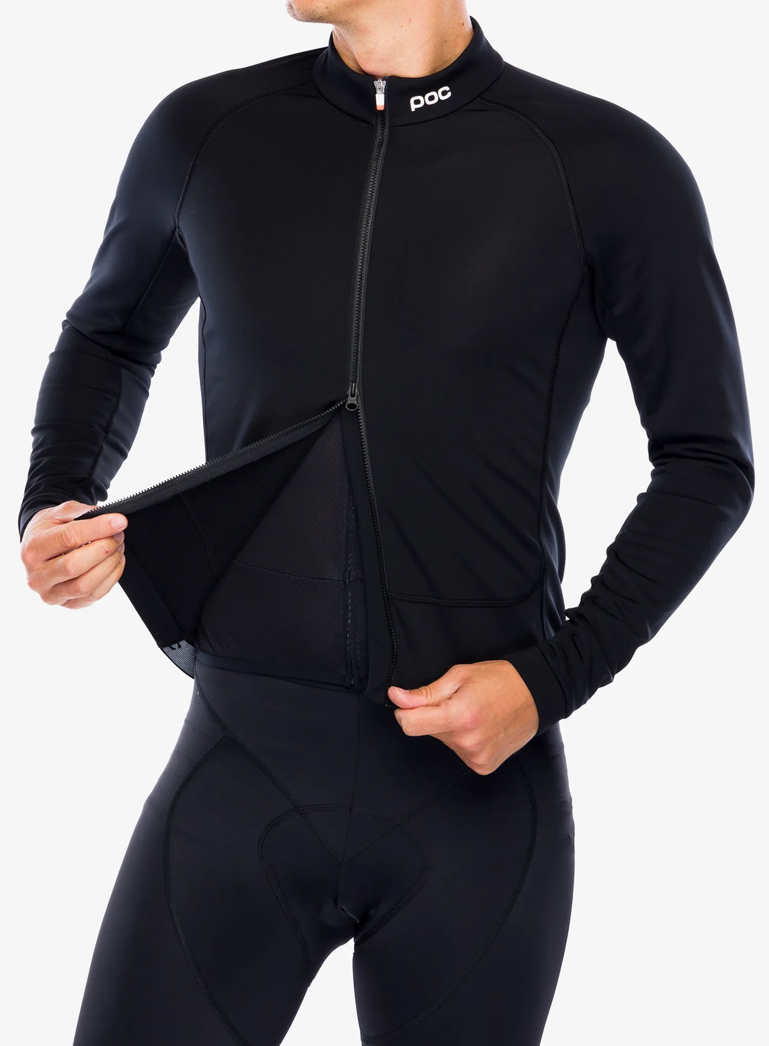 Kolesarska jakna POC Thermal Jacket - uranium black