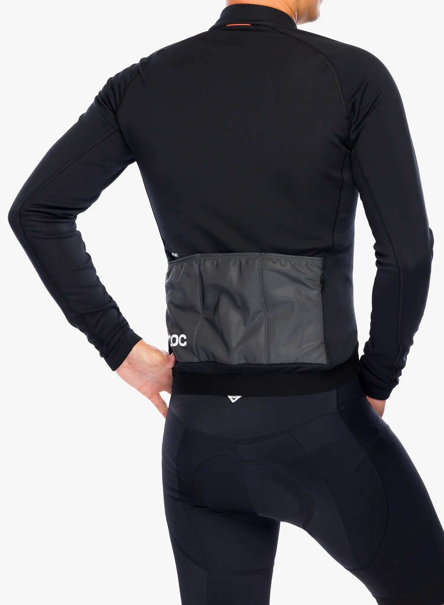 Kolesarska jakna POC Thermal Jacket - uranium black