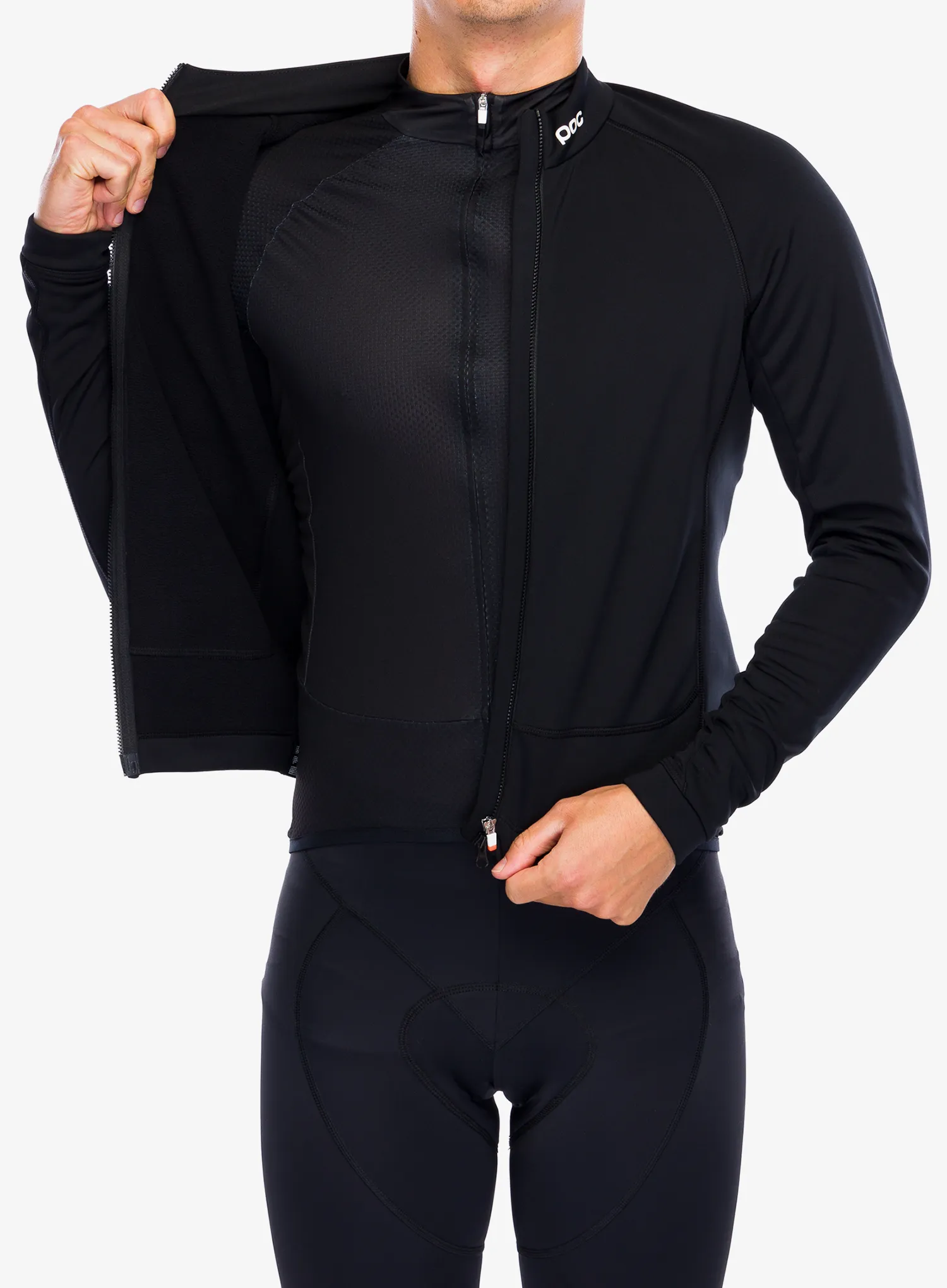 Kolesarska jakna POC Thermal Jacket - uranium black
